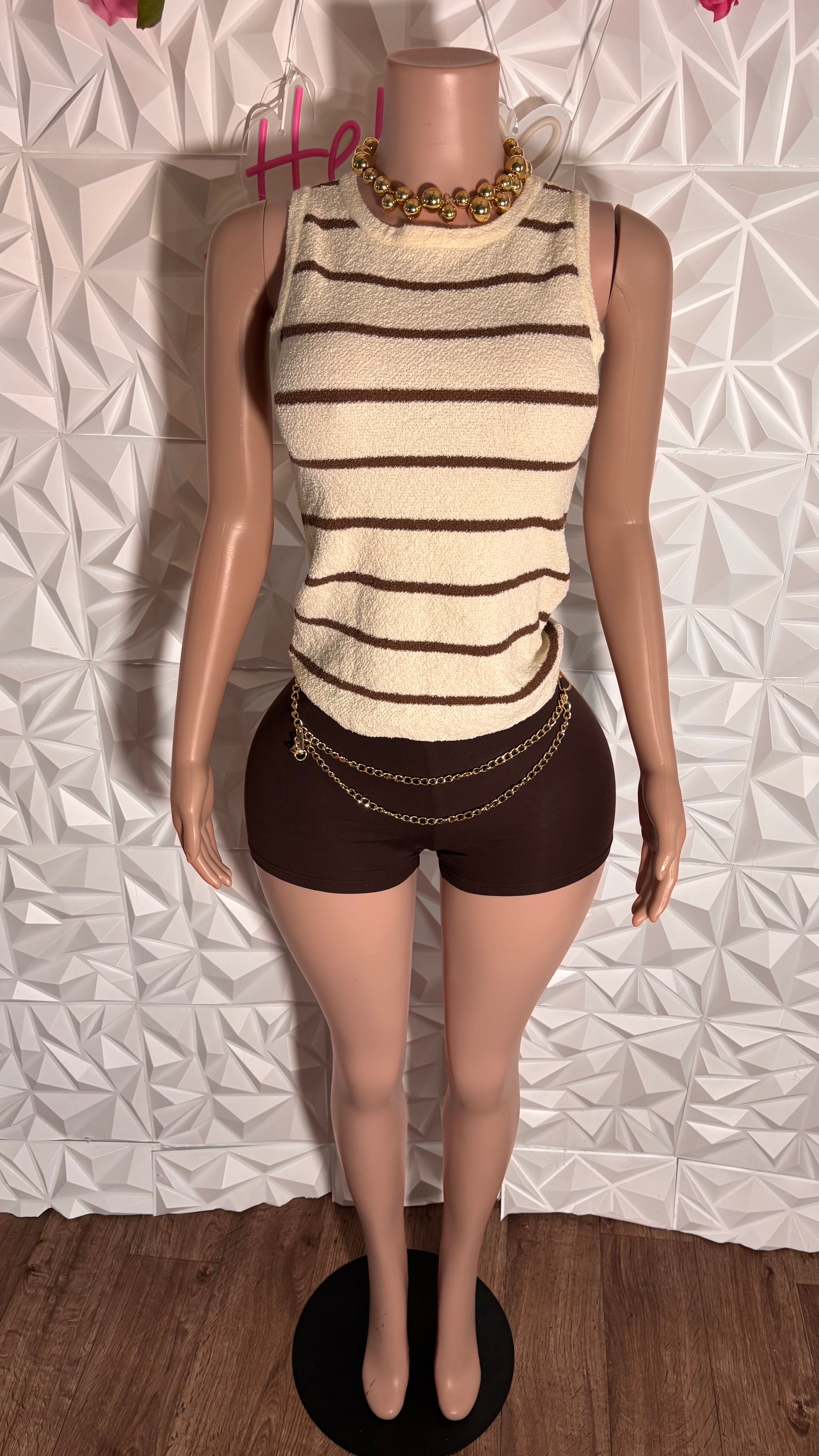Stripe set (Brown)