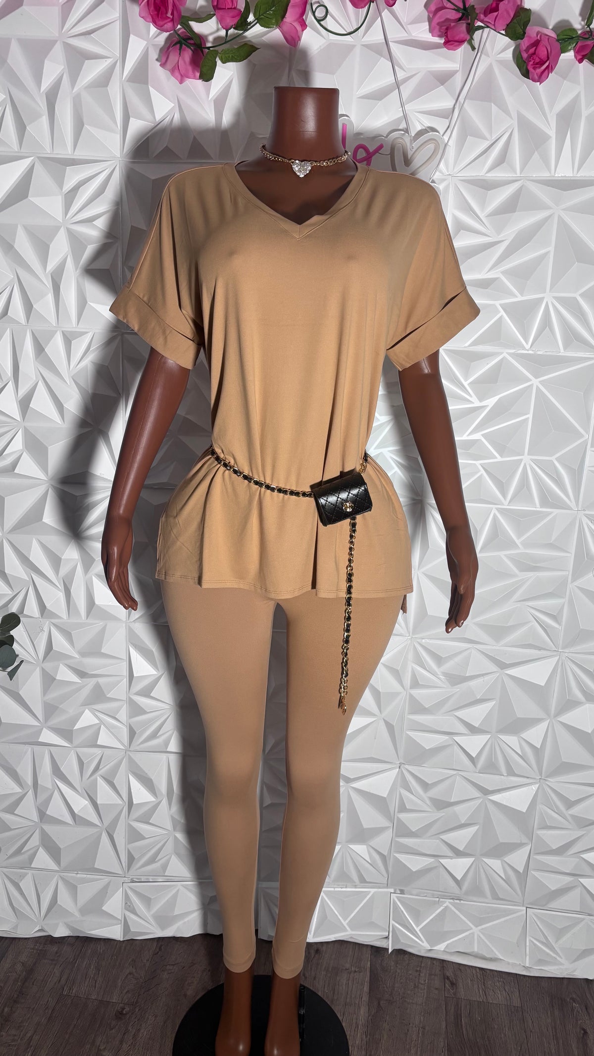 Oversized legging set (Dark Brush)