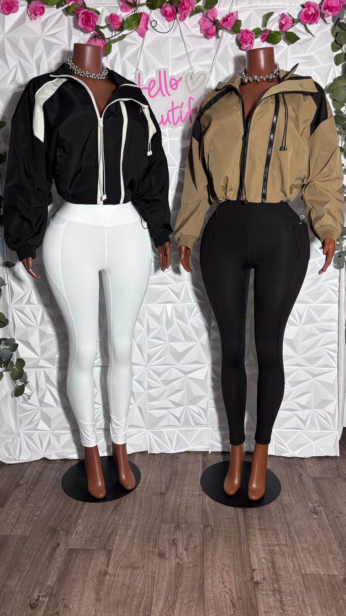 Windbreaker jacket (Black)