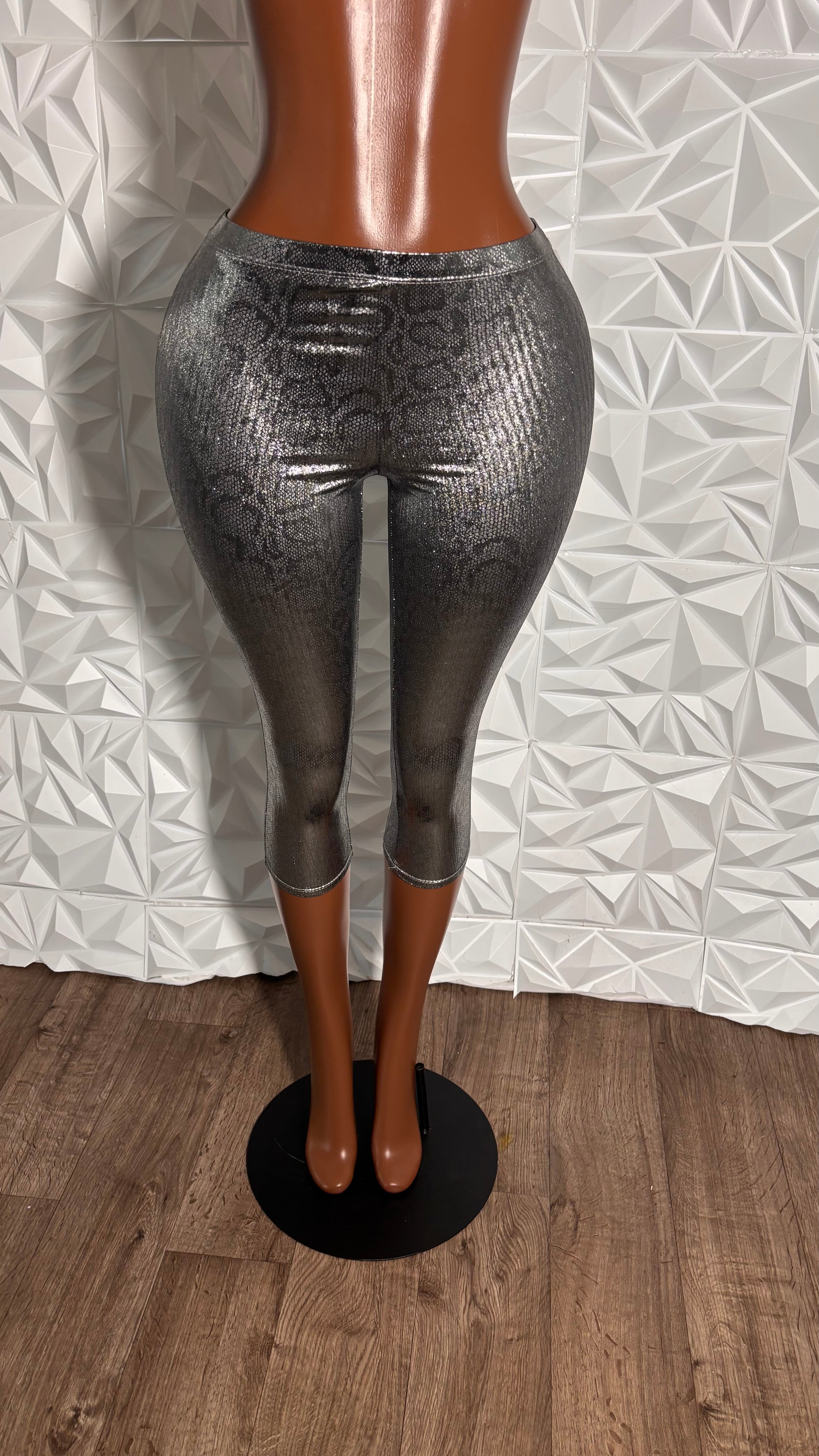 Silver Capris