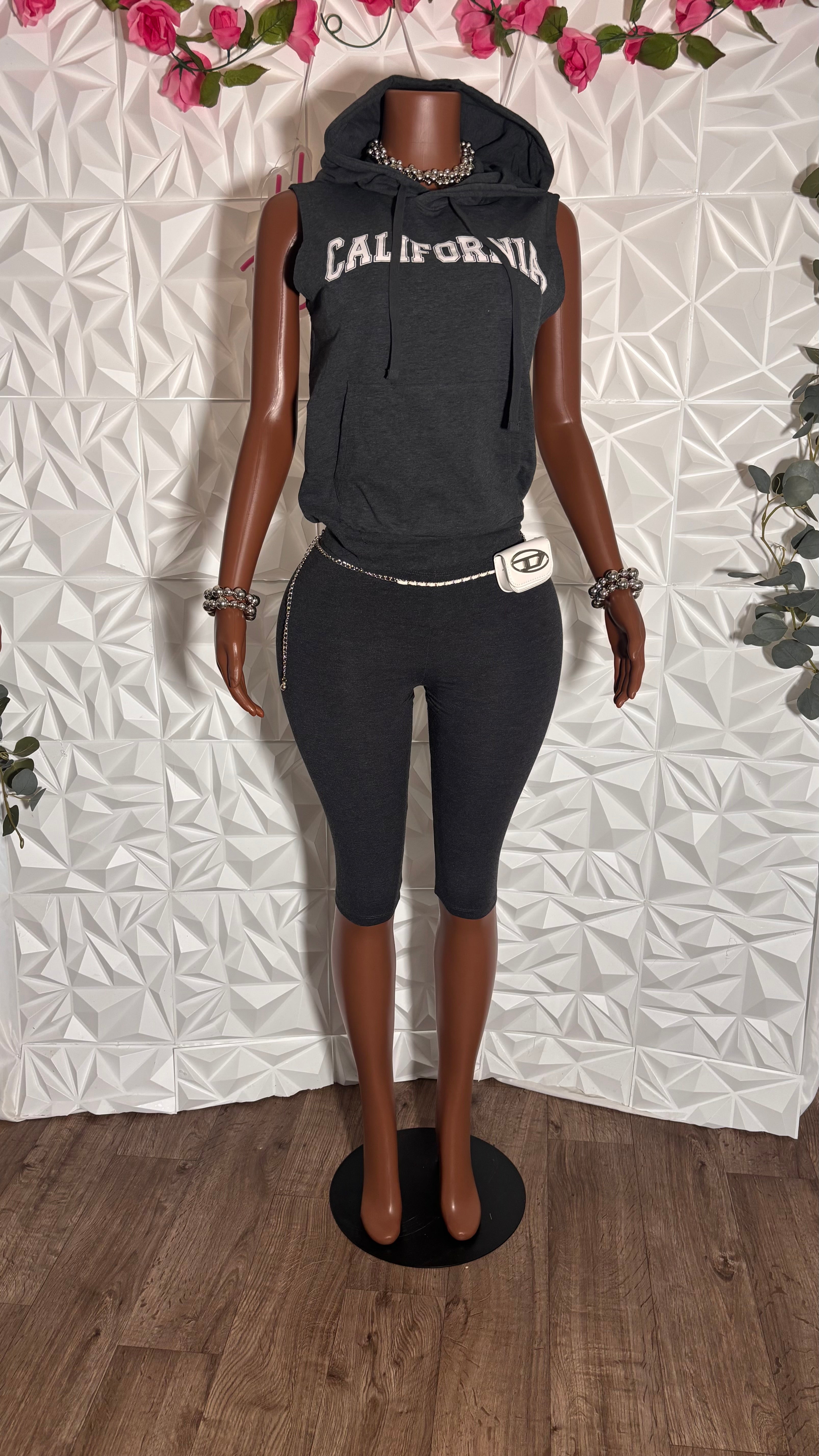 Cali two tone Capri set
