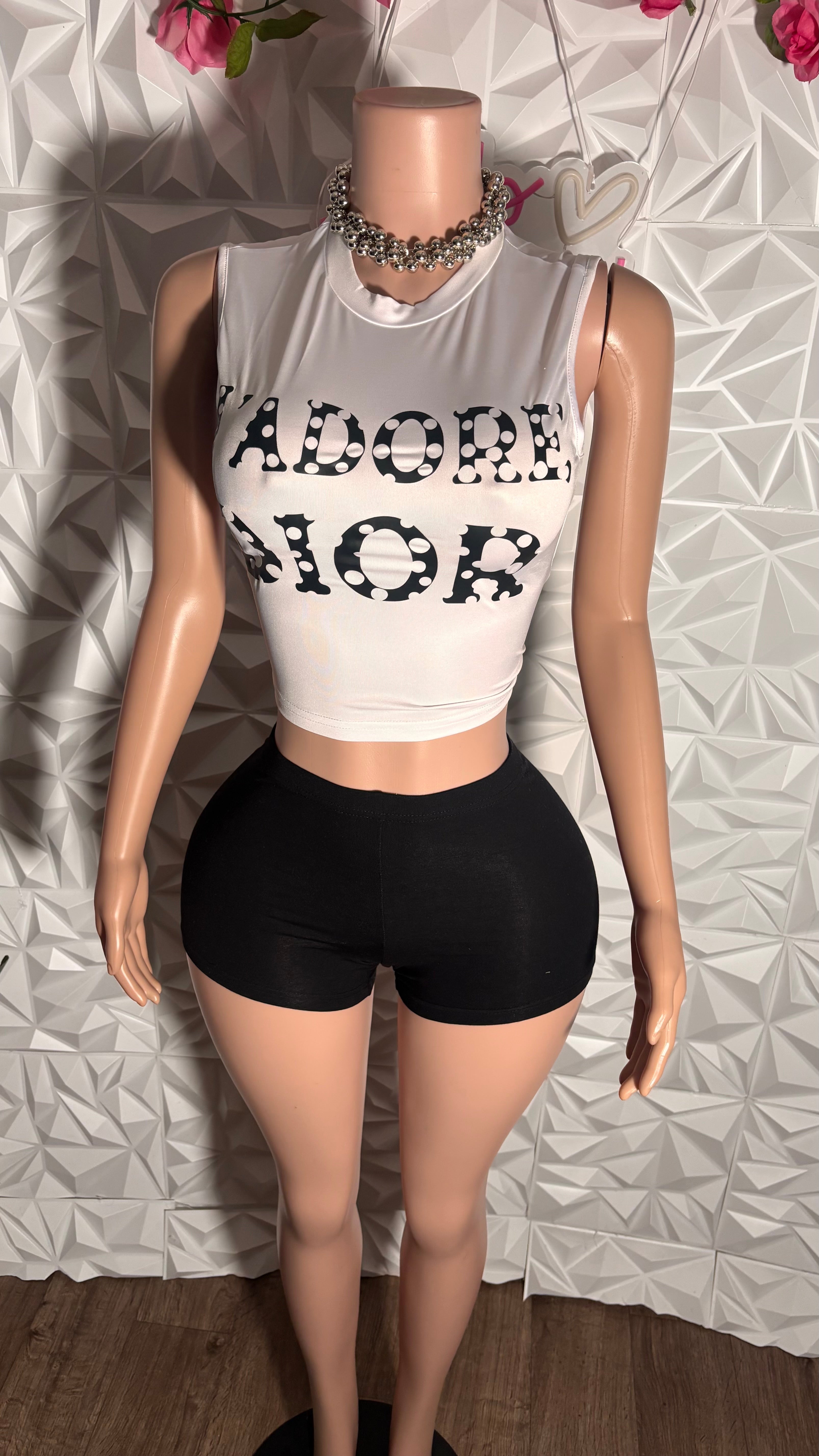 Biker shorts (these are shorter)