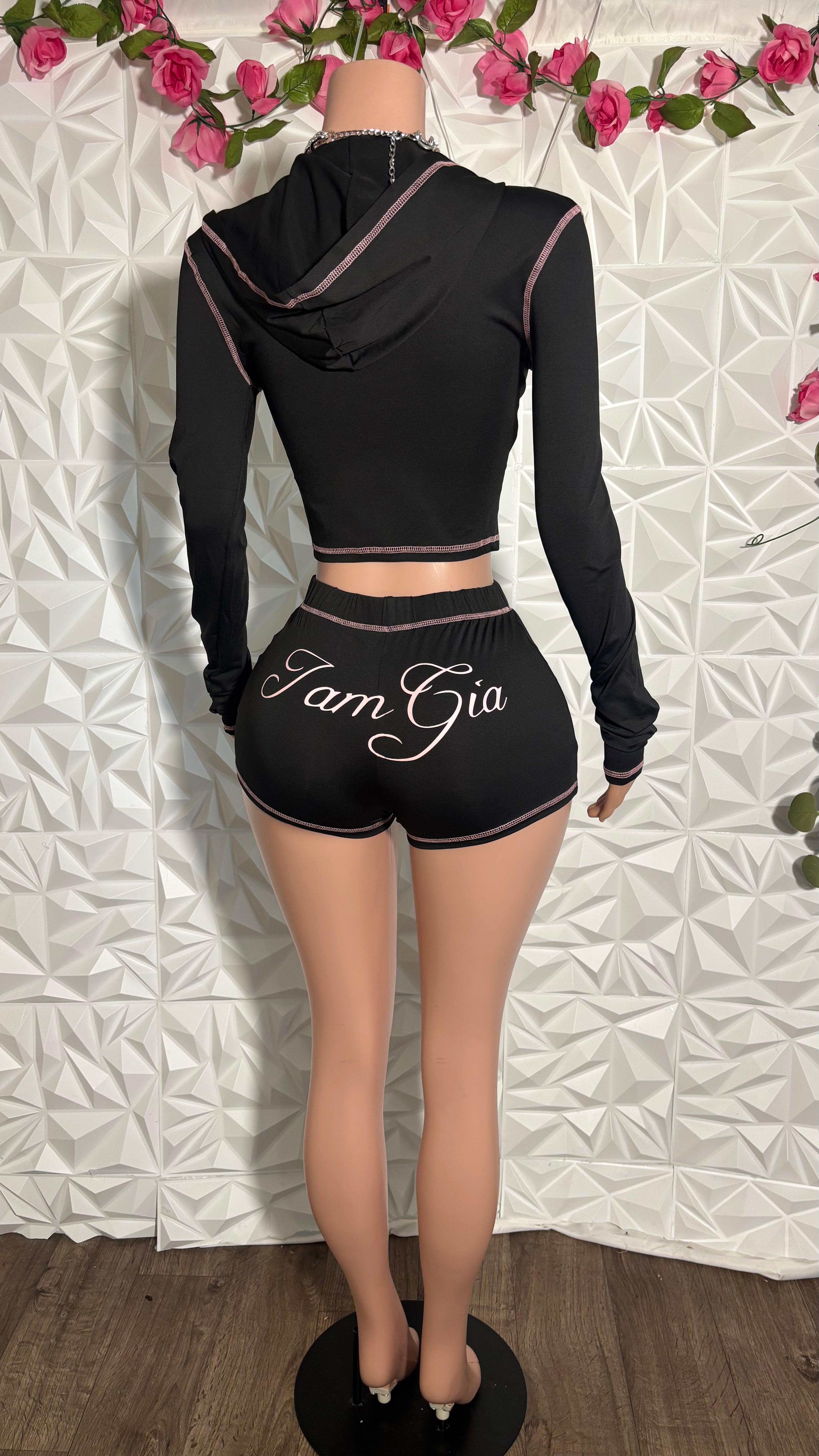 Gigi shorts set (Black)