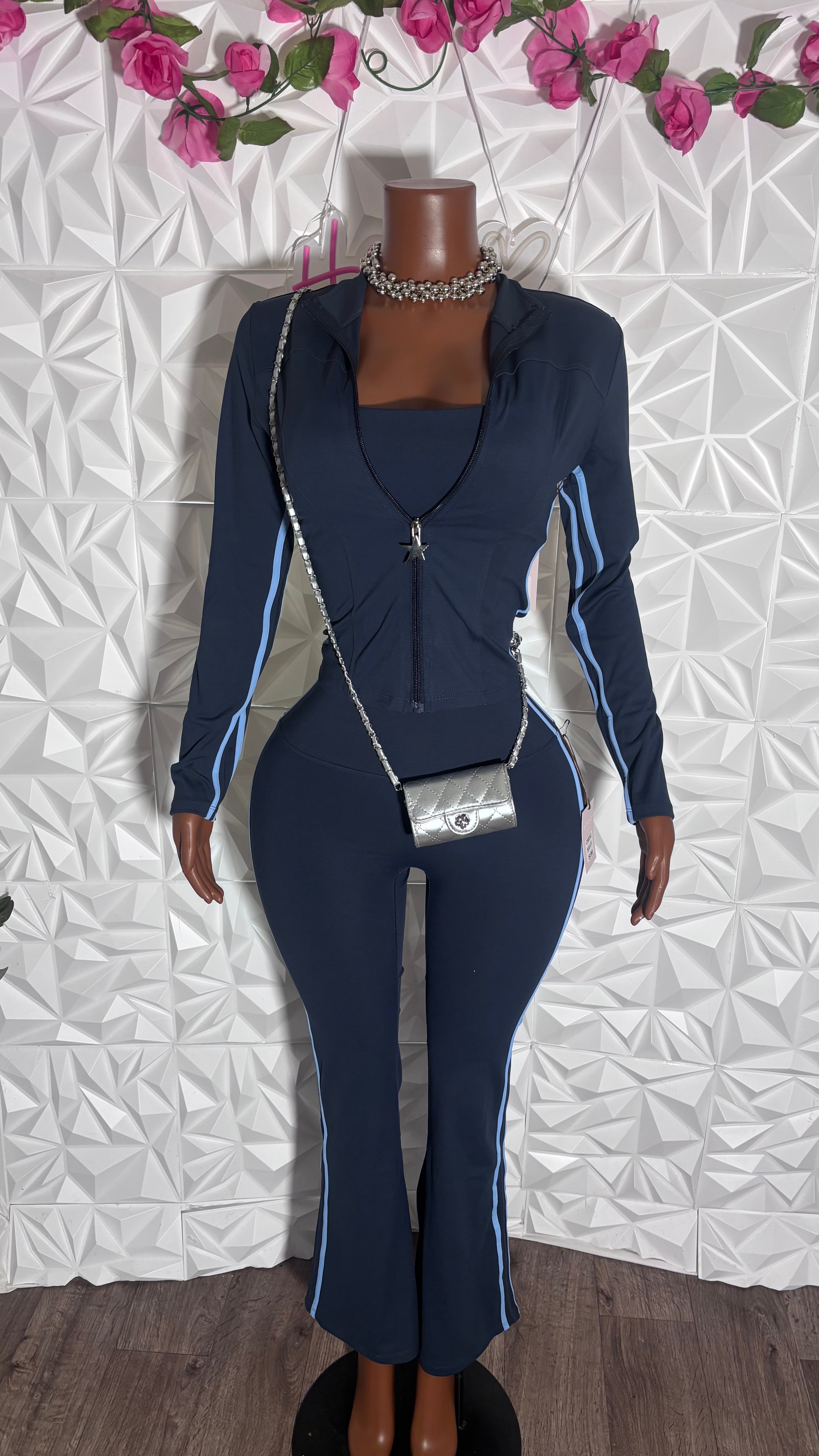 First class 3 piece set (Navy)
