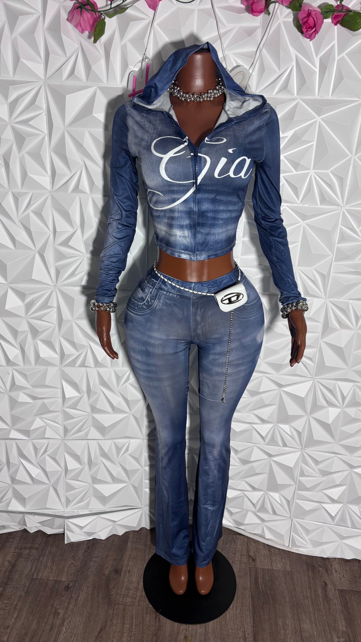 Gigi set (Denim color)
