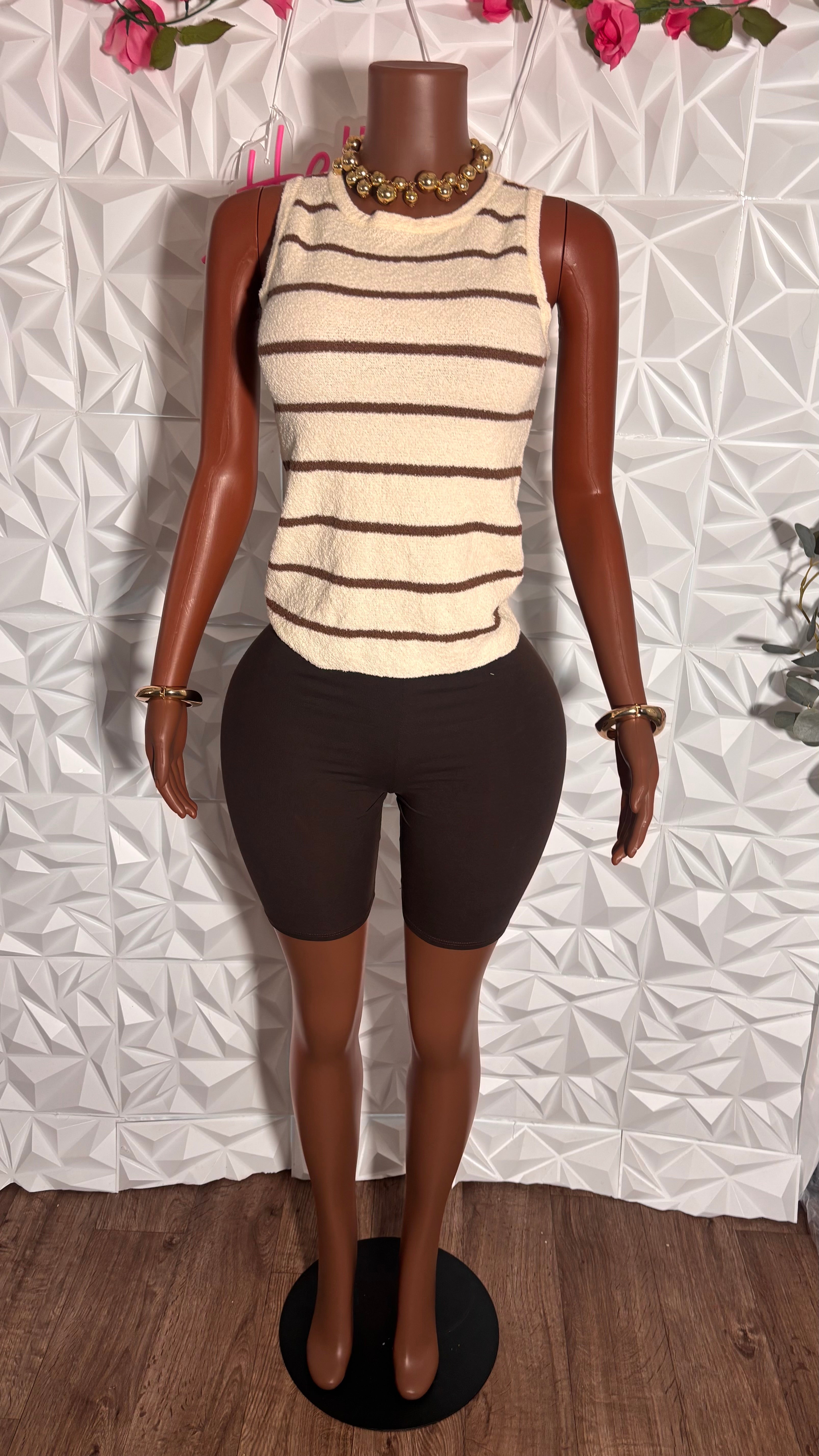 Stripe set (Brown)