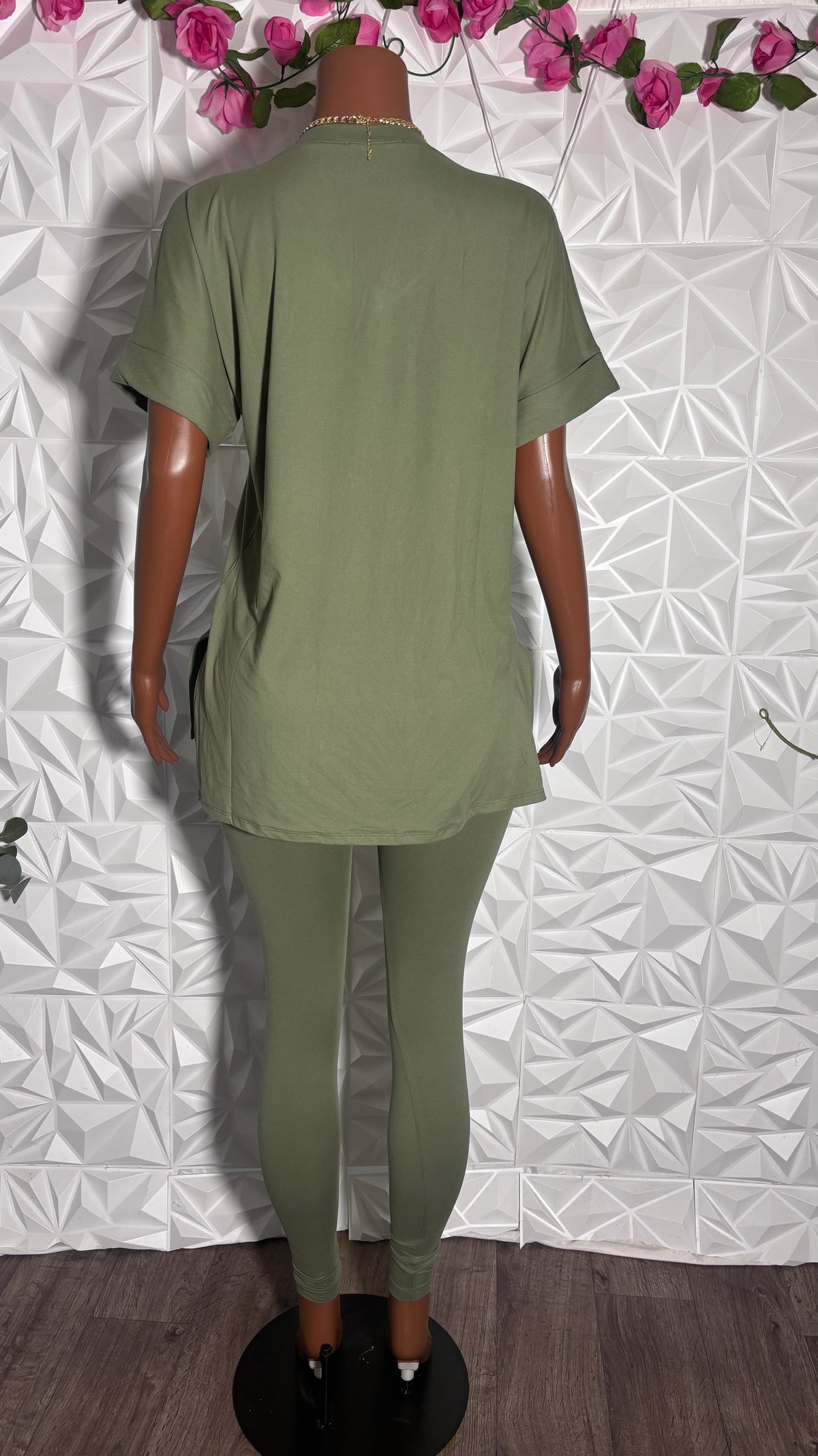 Oversized legging set (Olive)