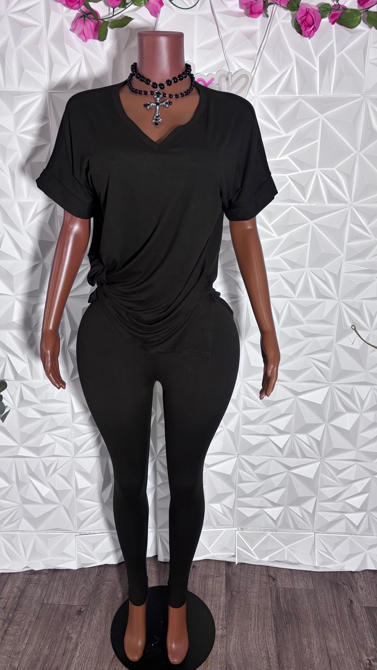 Oversized Legging set (Black)