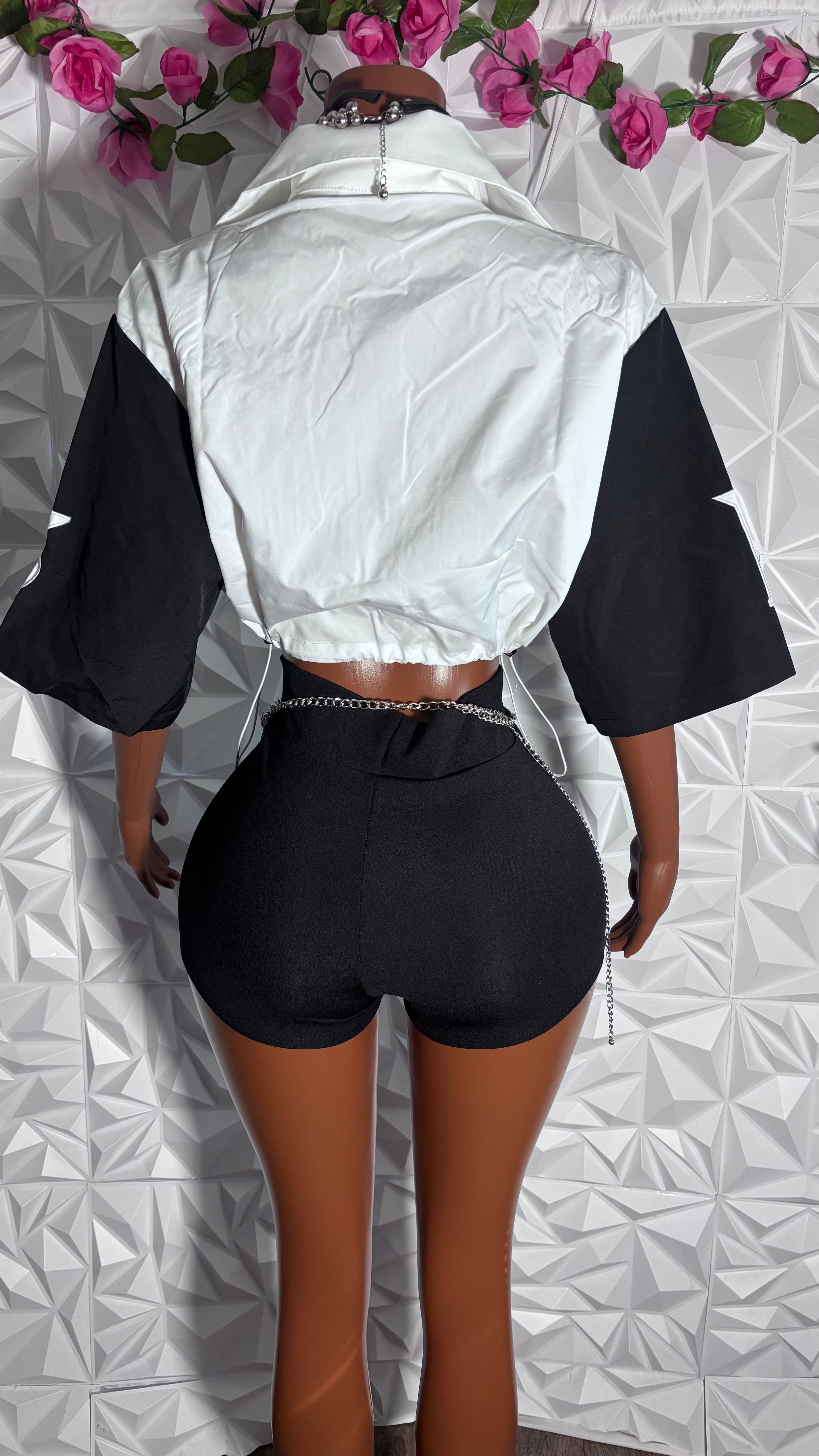 Unlimited statement top (Black)