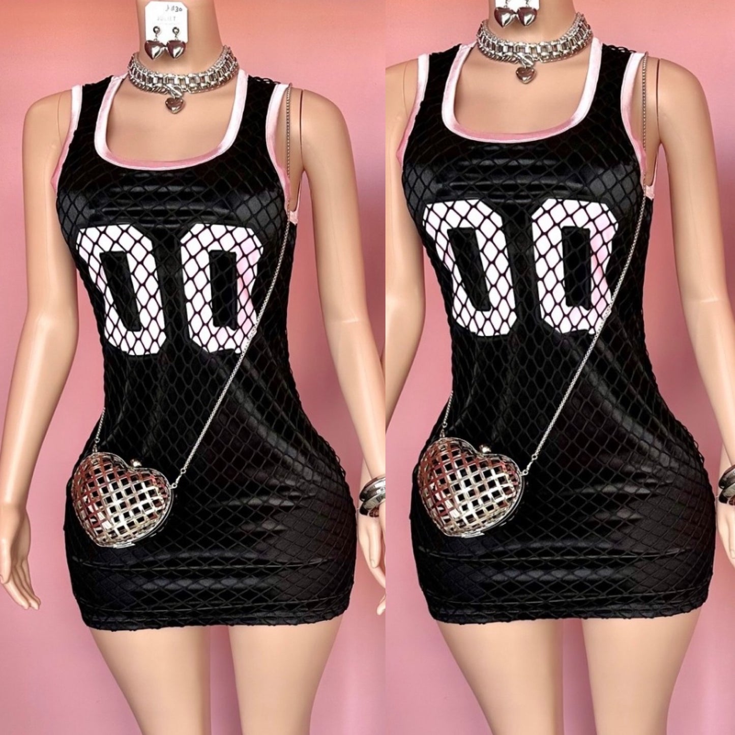 Jersey dress (Black)