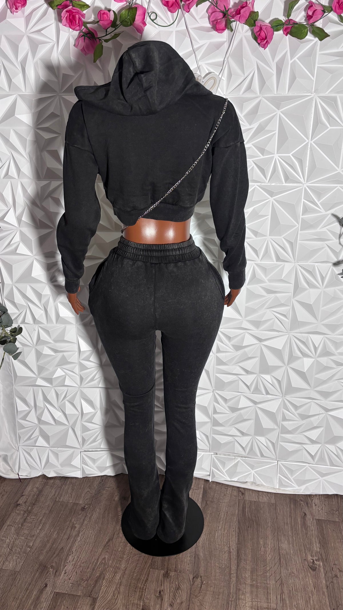 Stack jogger set (Black)