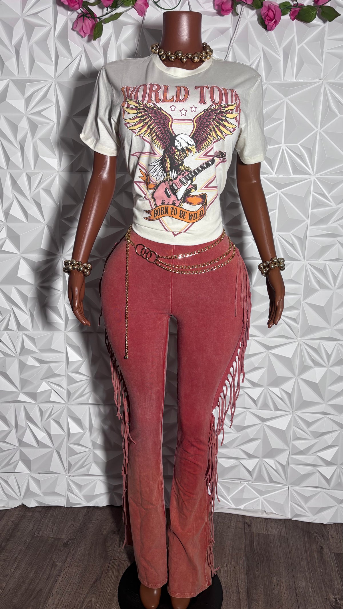 World tour graphic tee