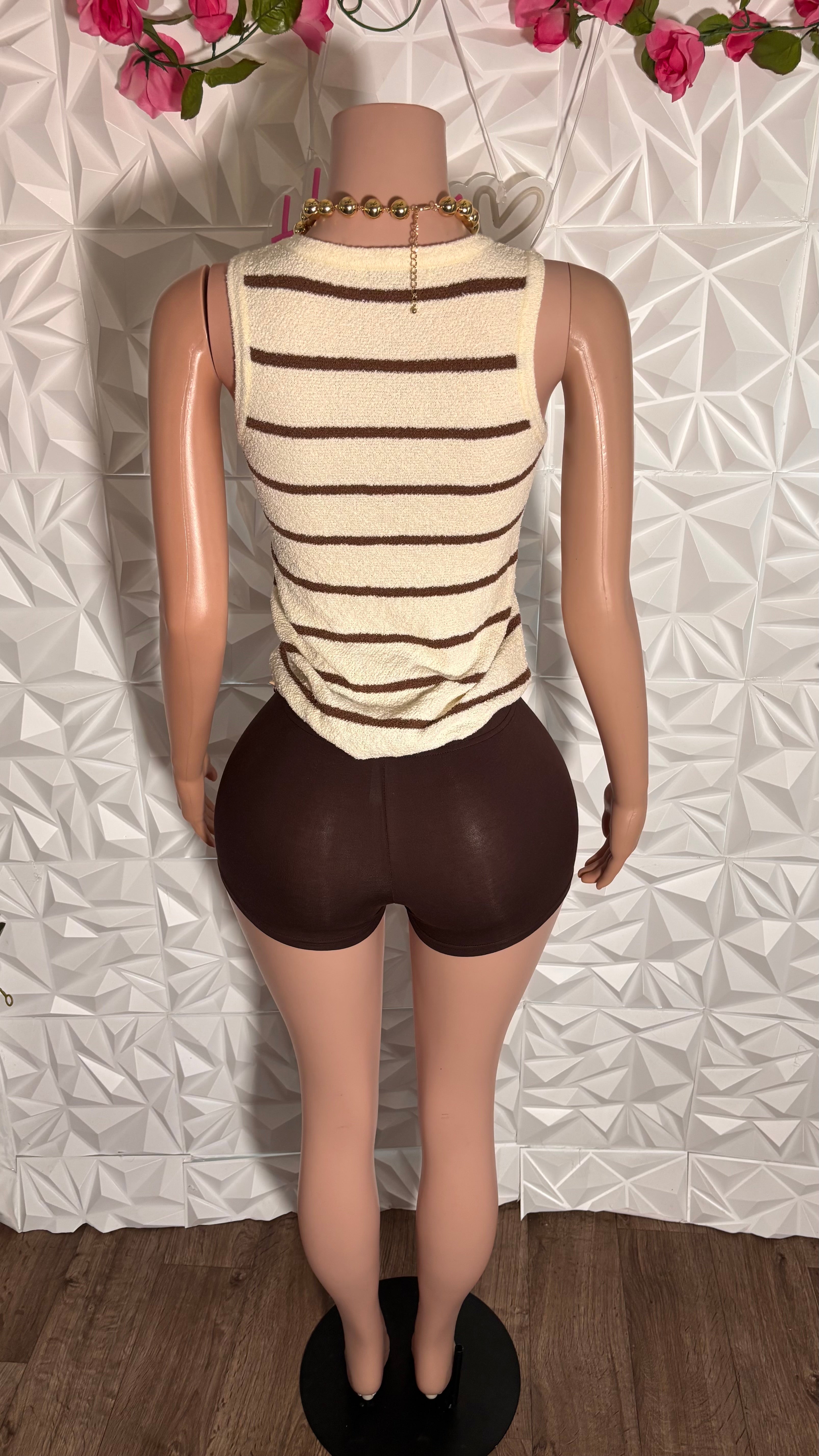 Stripe set (Brown)