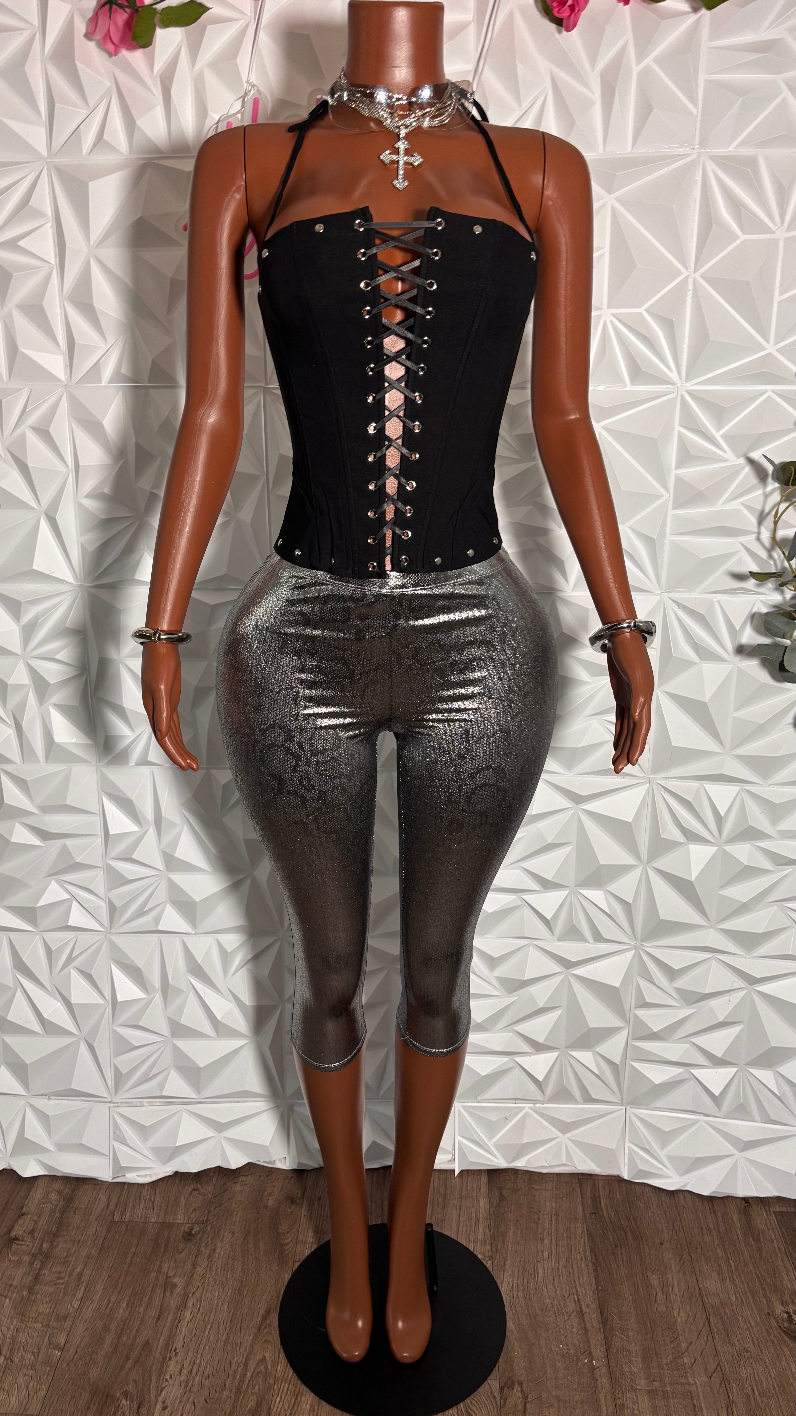 Corset top (Black)