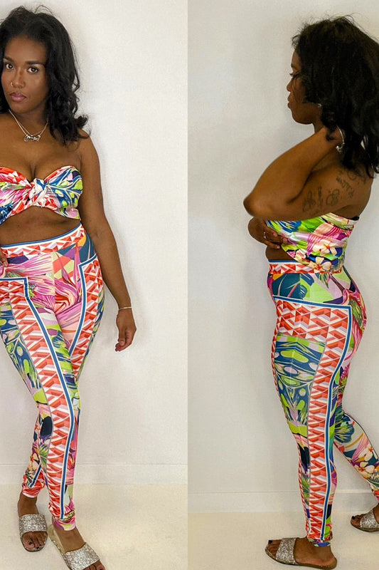 Scarf and Legging Set