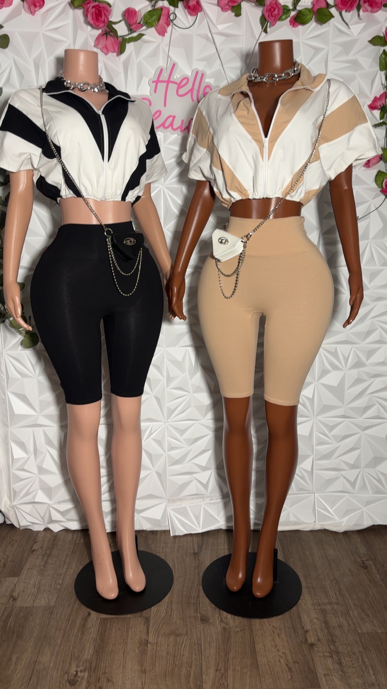Breeze biker set (Black)