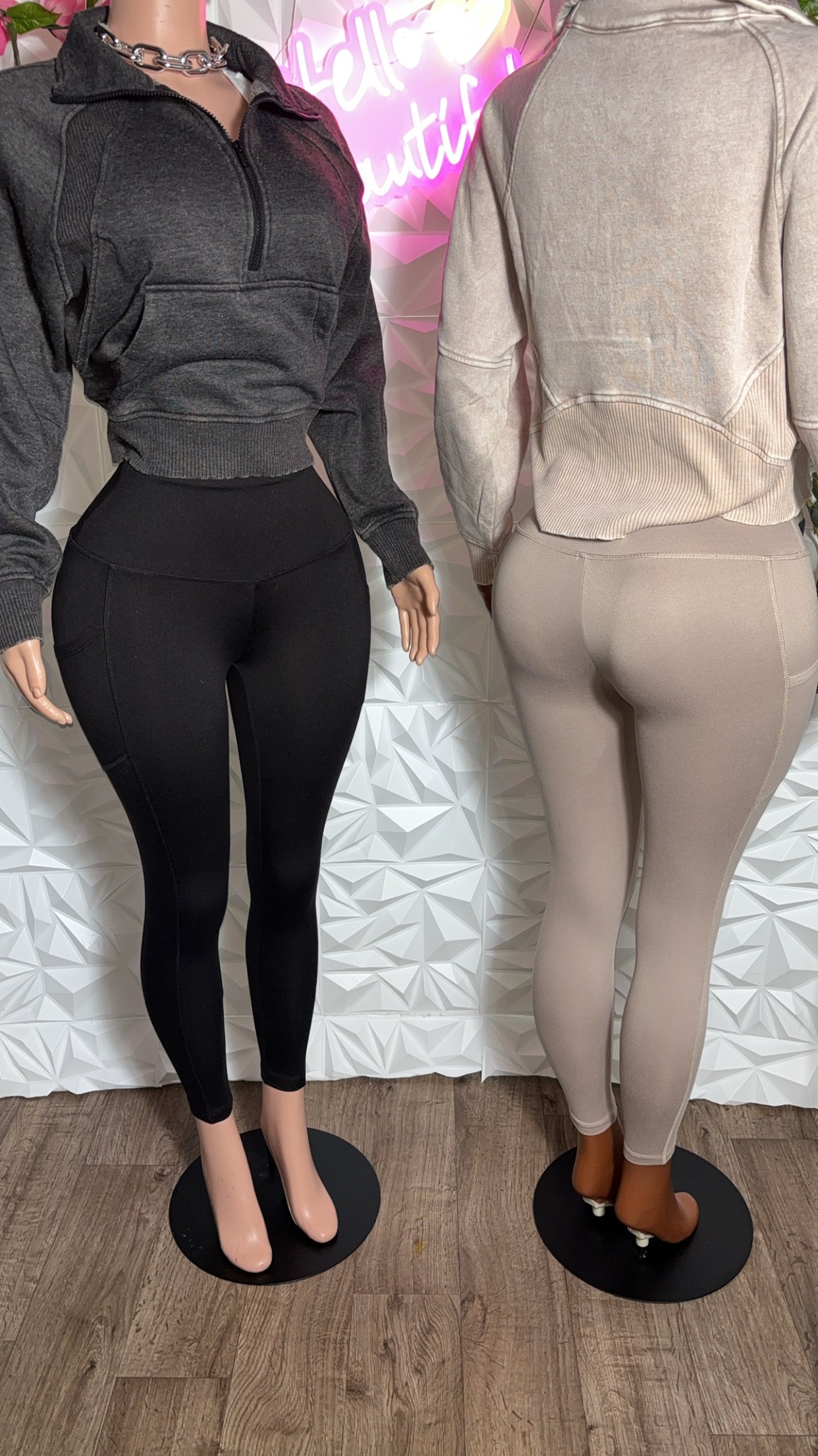 Pull over sweater and legging set