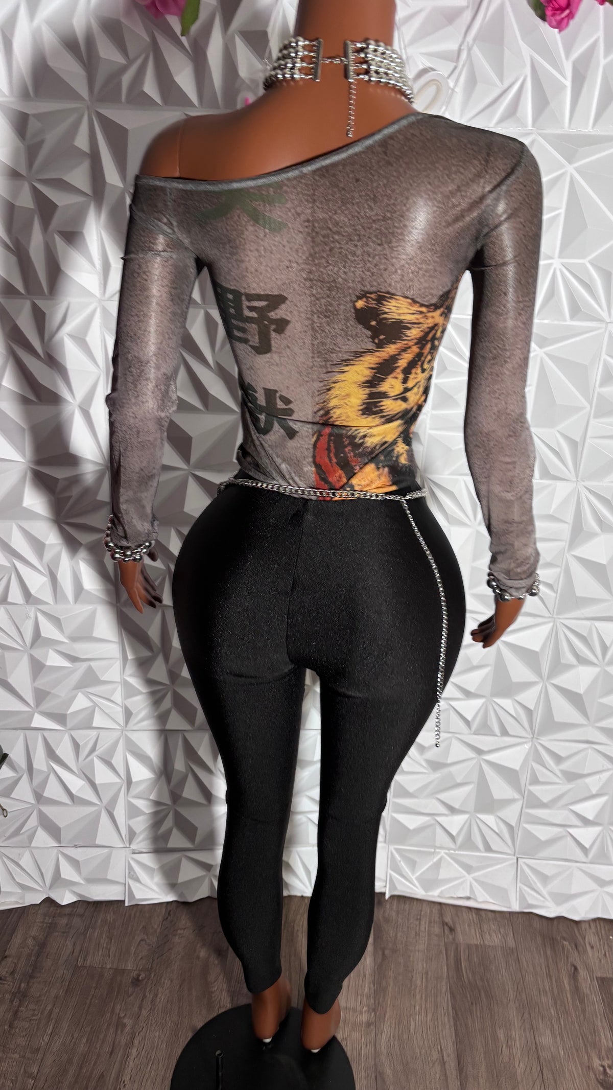 Tiger set (Gray/Black)