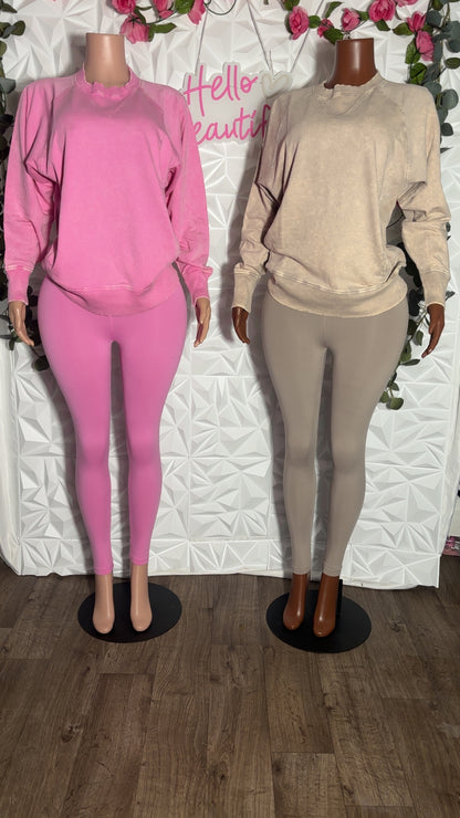 Sweatshirt & legging sets (5 colors)