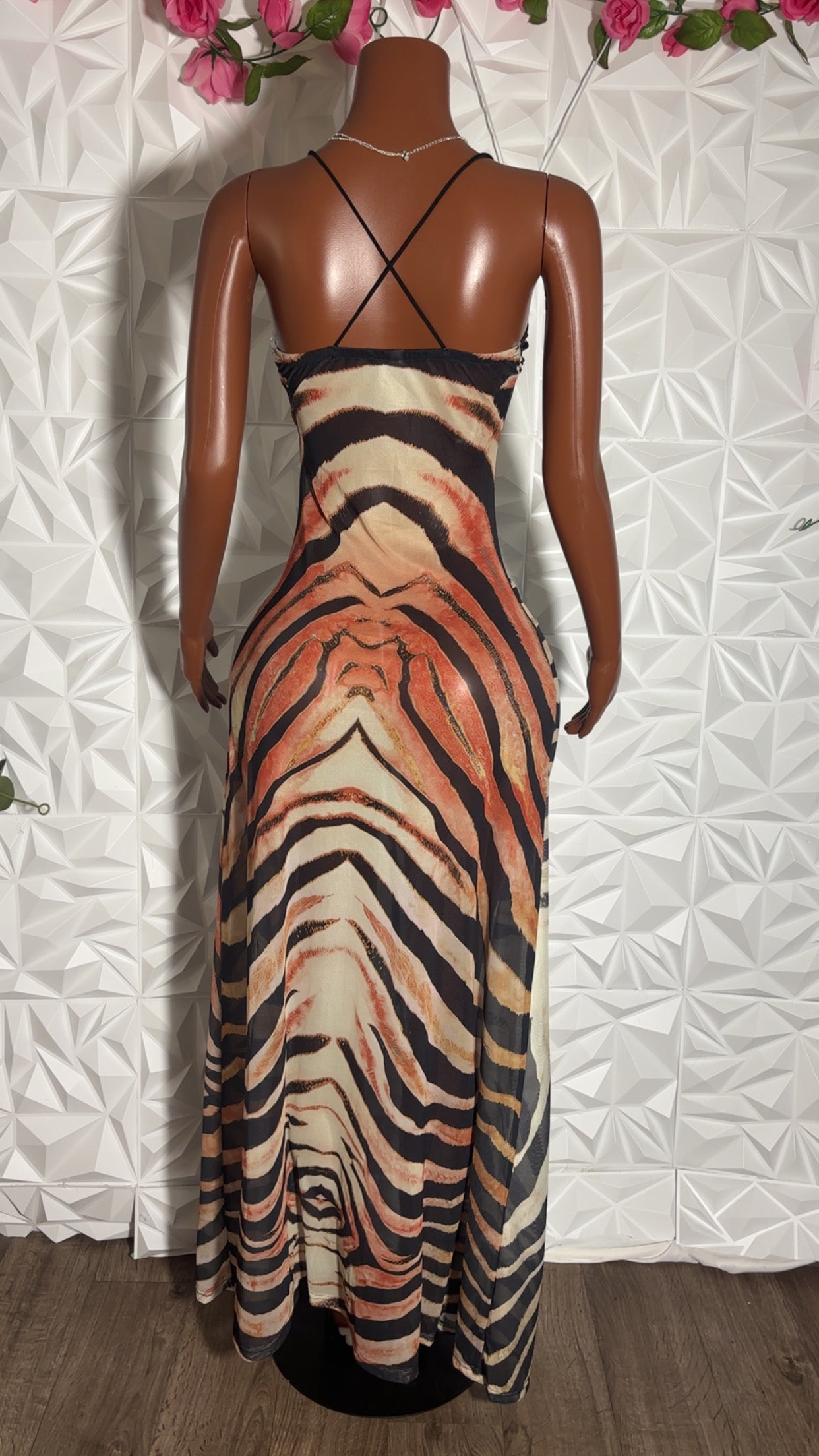 Wild girl mesh dress