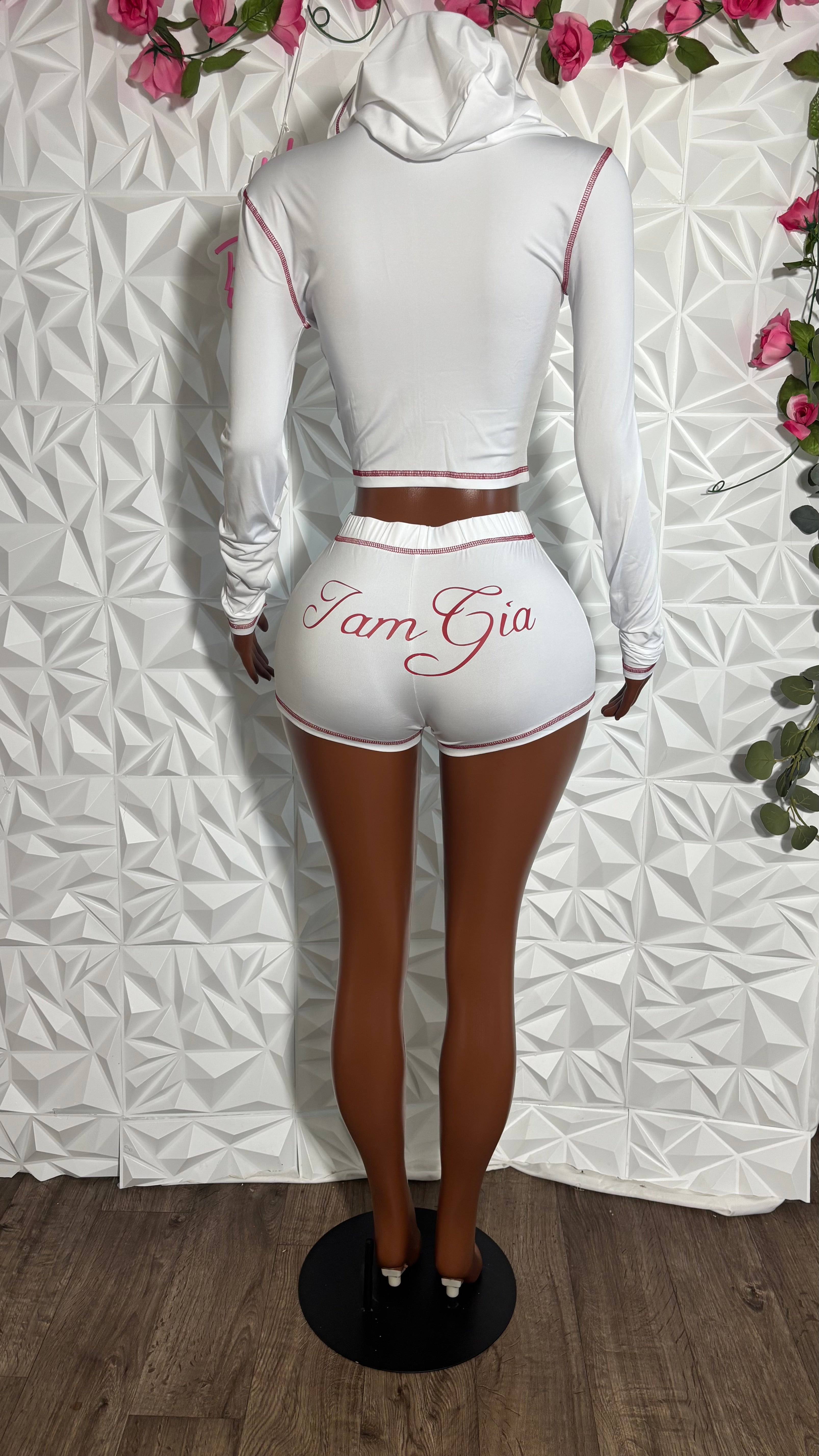 Gigi shorts set (White)