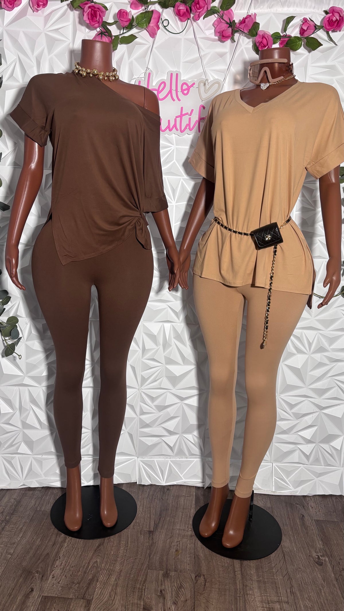 Oversized legging set (Dark Brush)