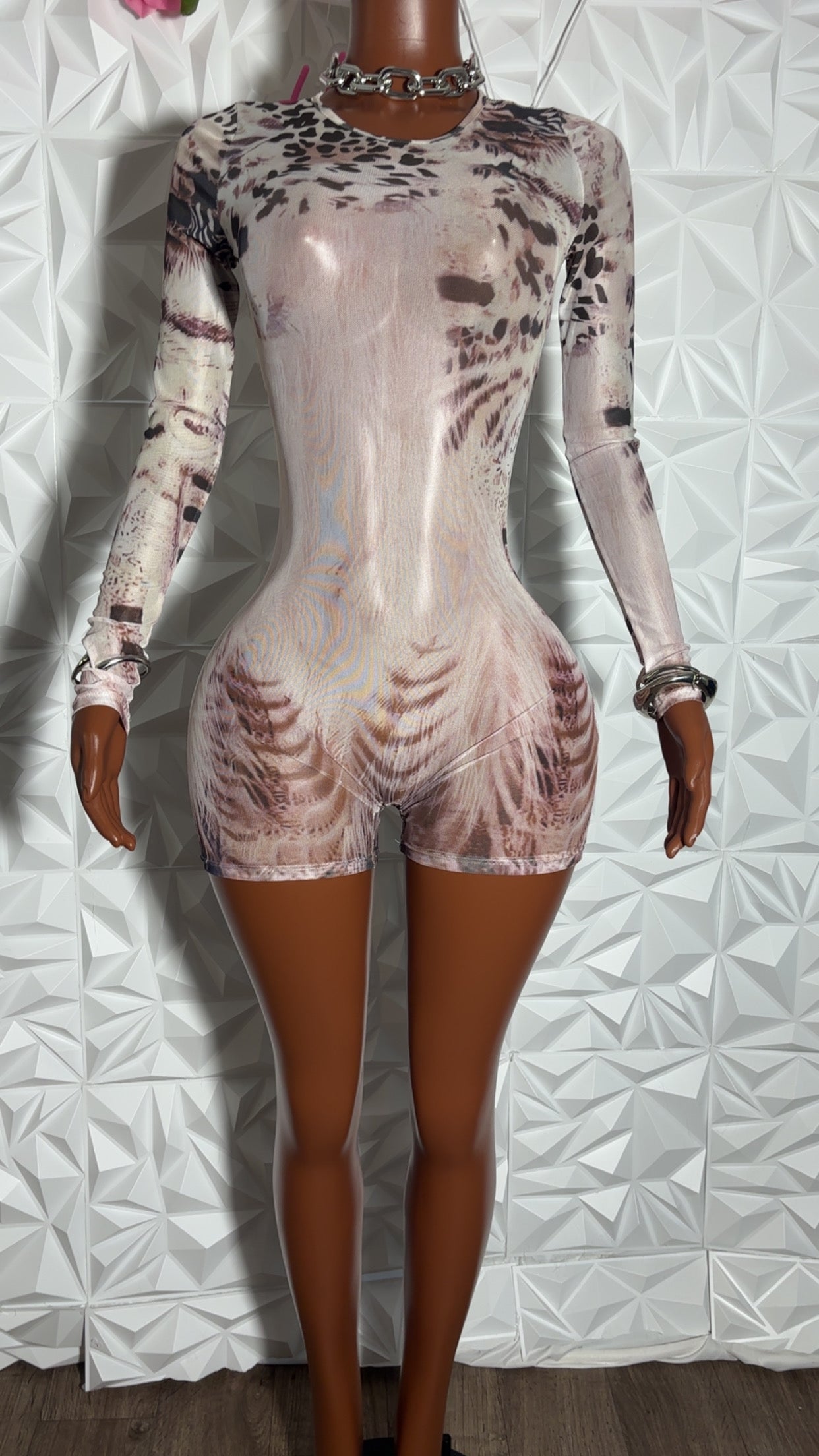 Mesh Romper
