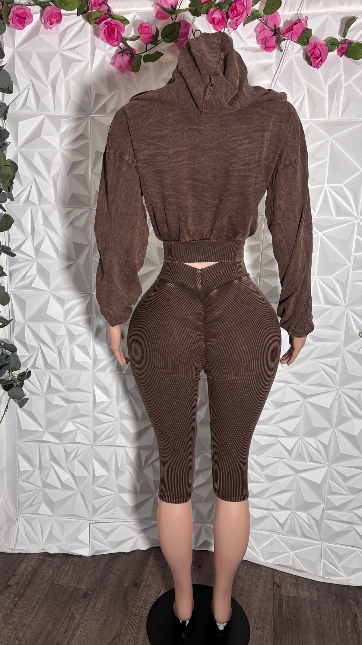Acid capri set (Brown)