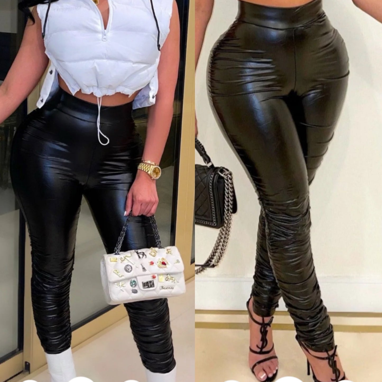 Leather pants