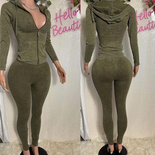 Acid Tracksuit (Olive)