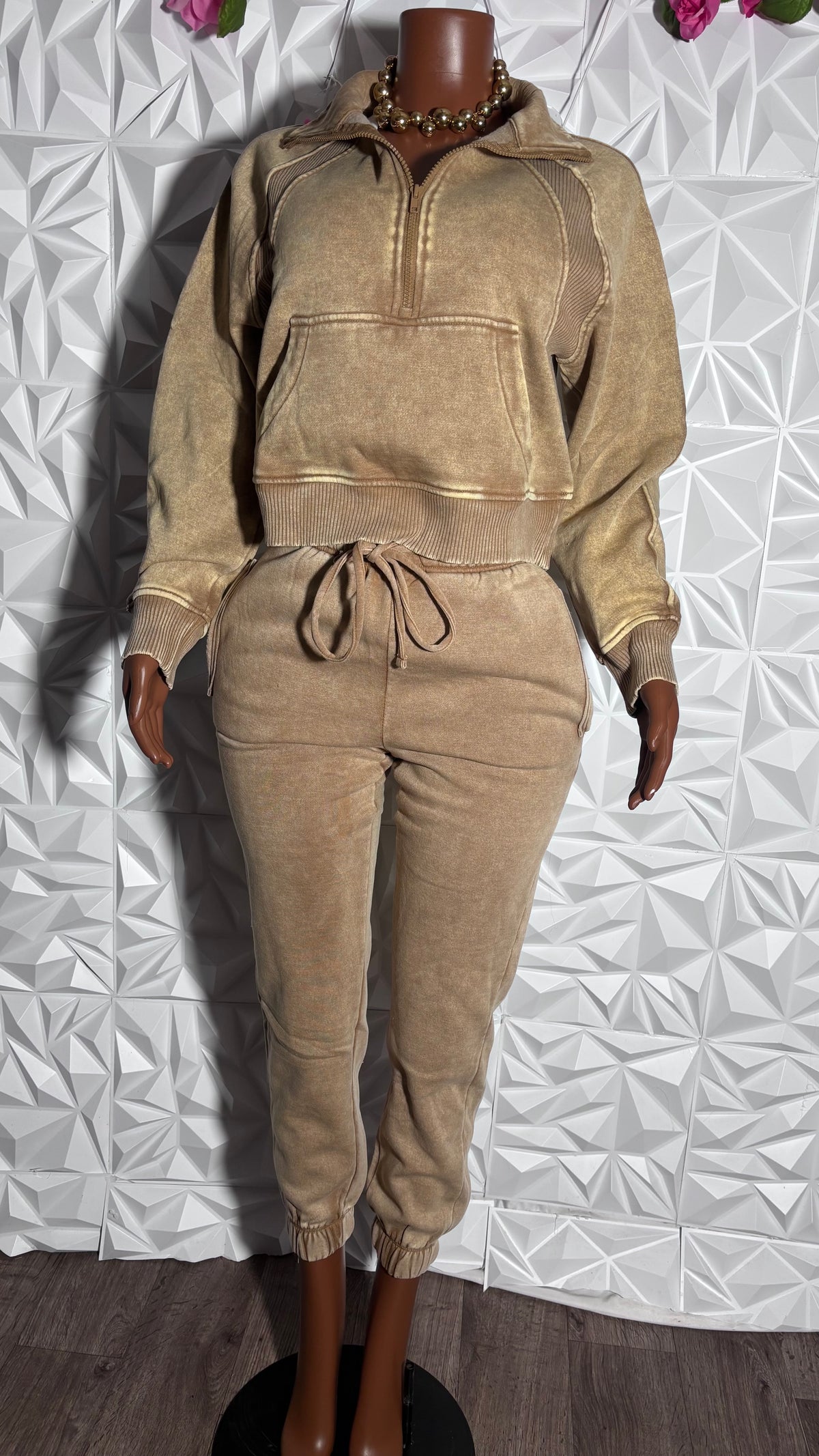 Jogger set (Camel)