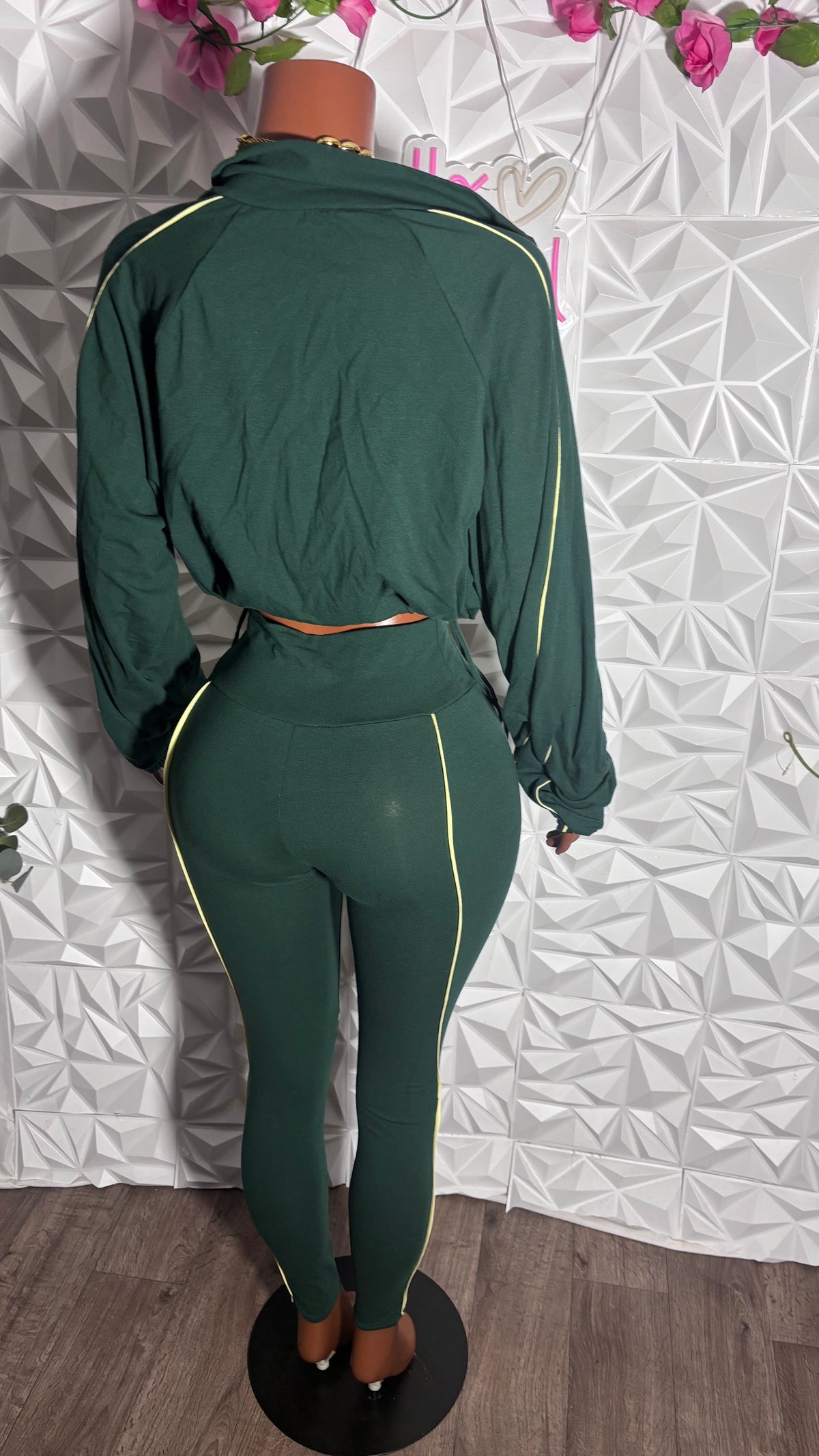 Breezy legging set (Green)