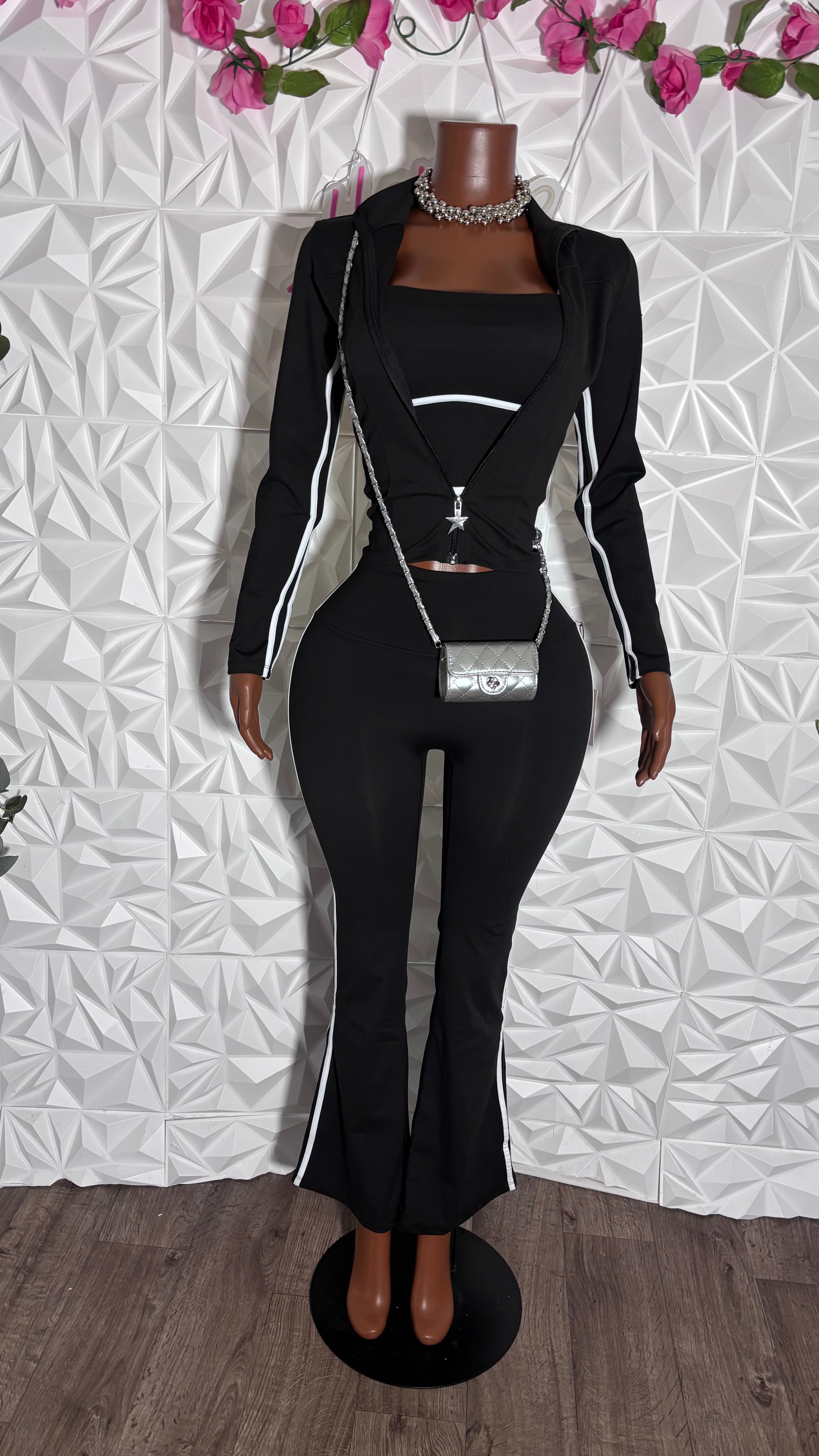 First class 3 piece set (Black)