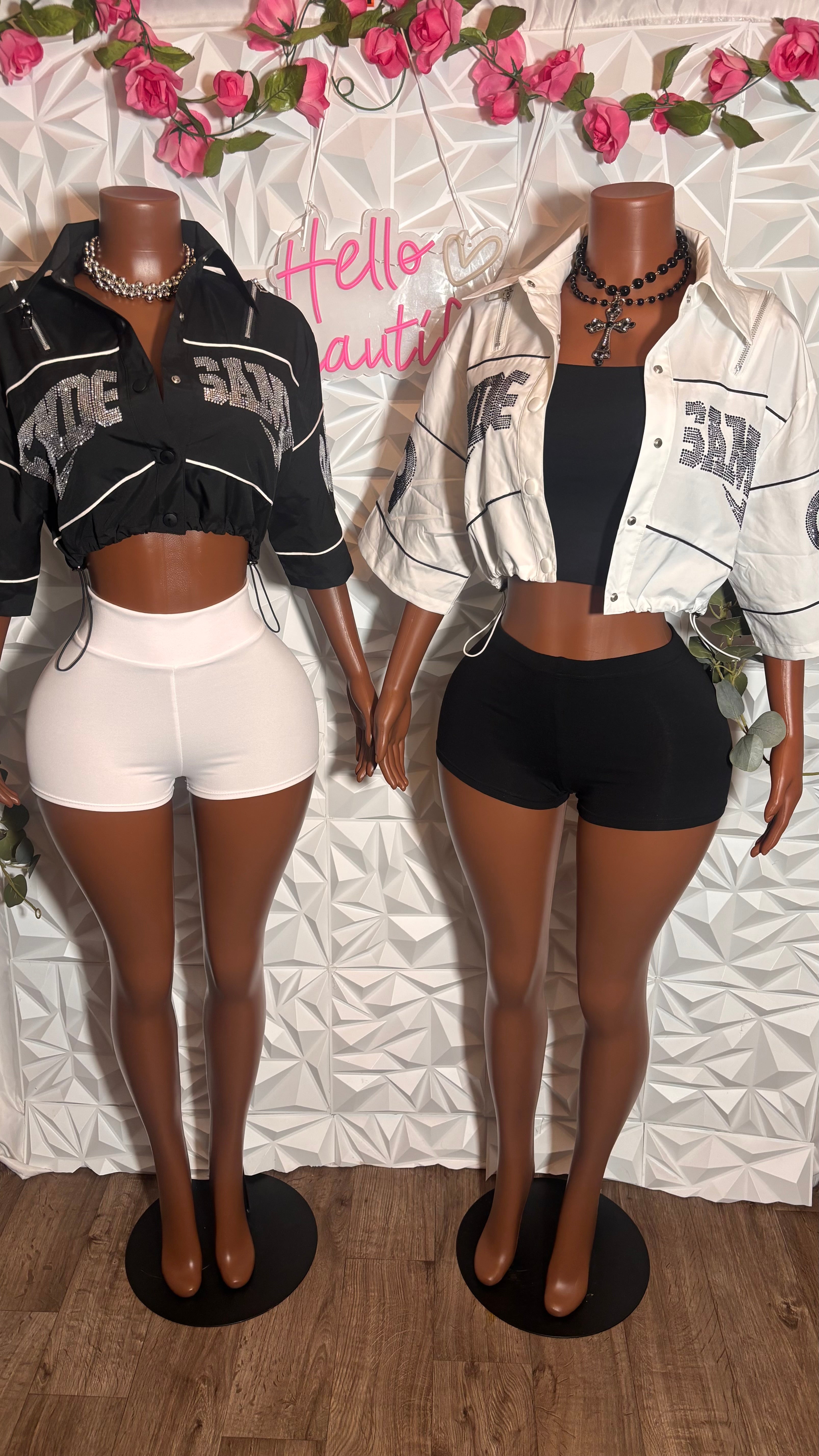 Off Duty Baddie Top (Black)