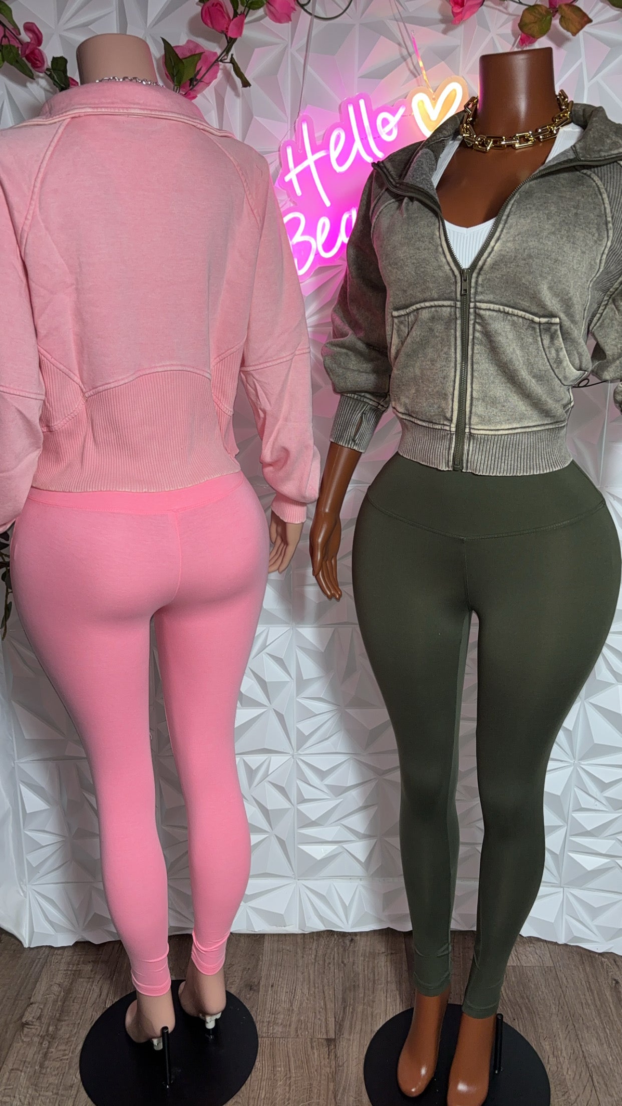Jacket legging set (Olive)