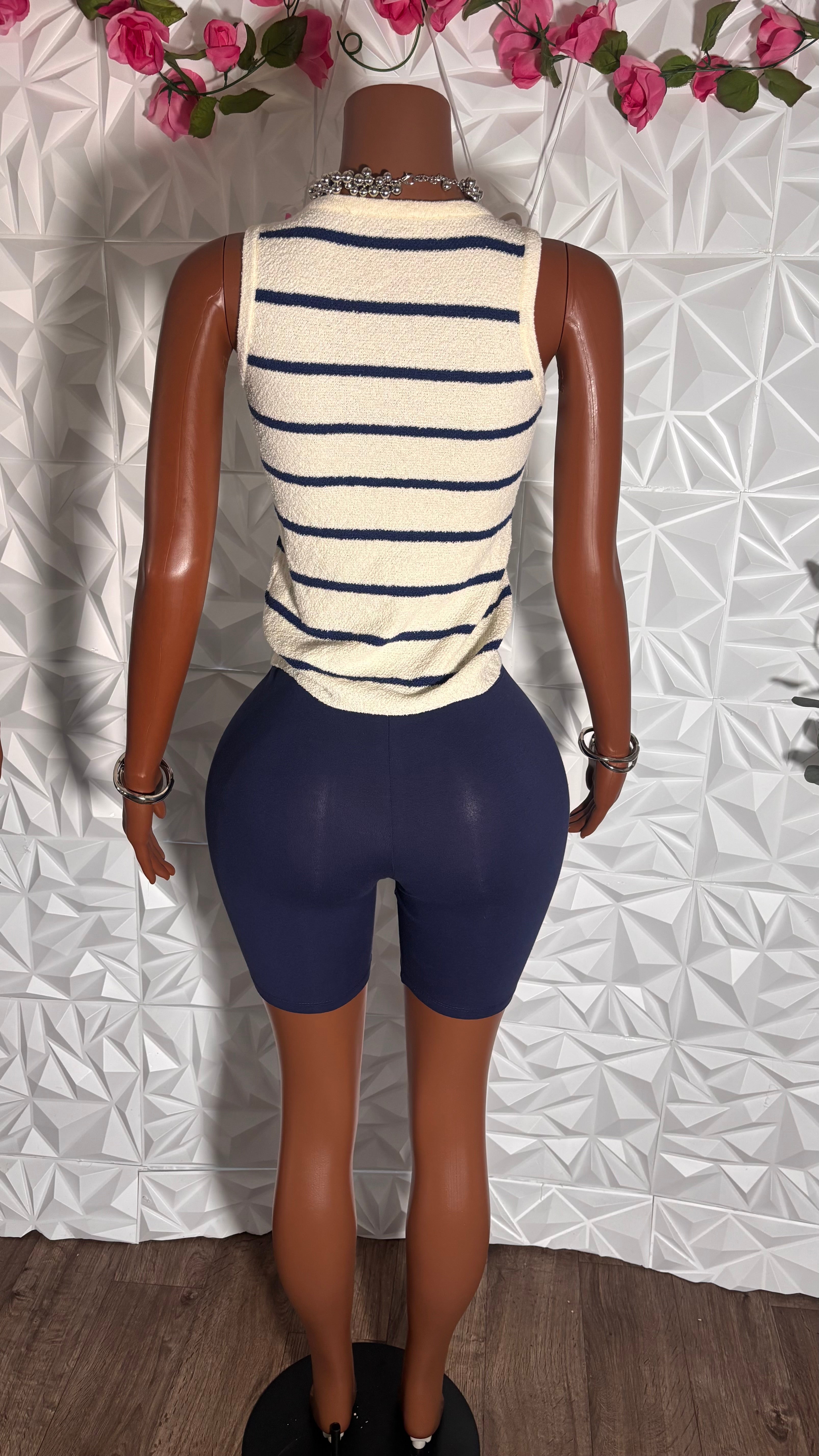 Stripe set (Navy)