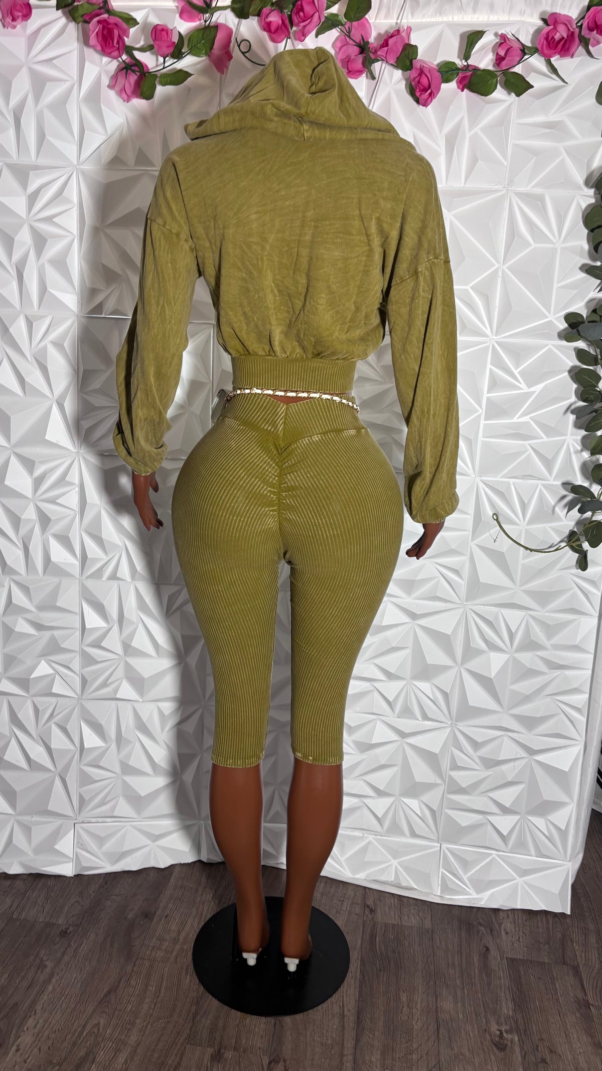 Acid capri set (Olive)