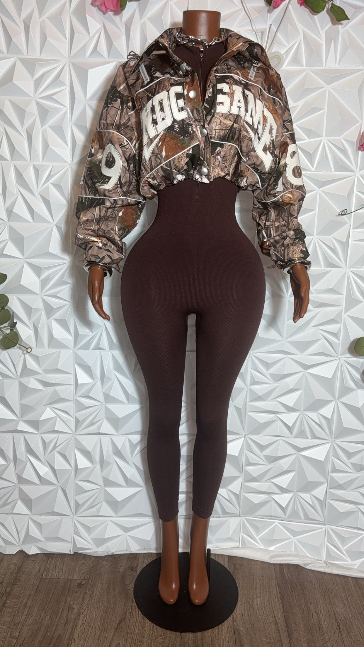 Camo Queen Cropped Jacket (Restocked)