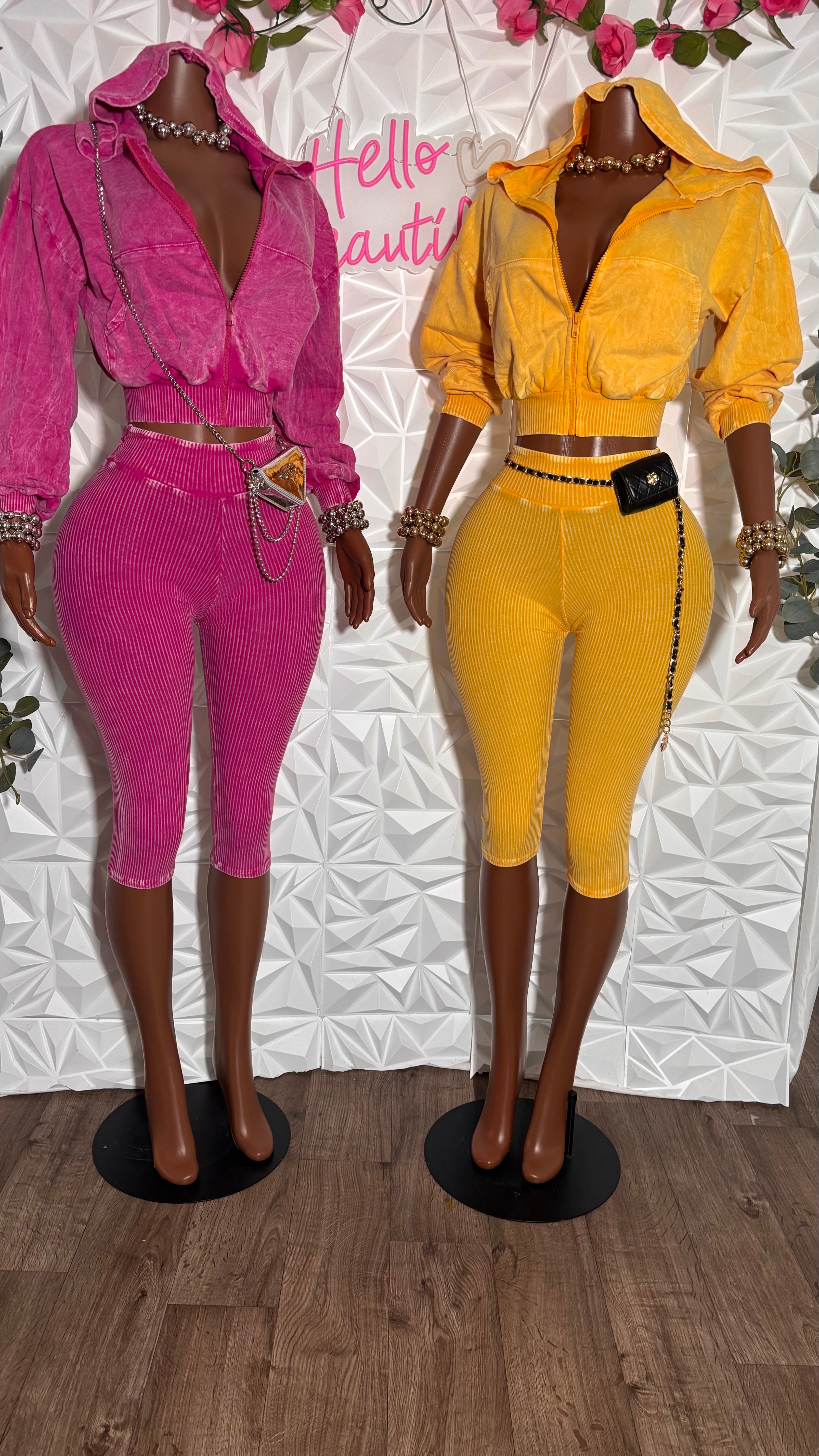 Acid capri set (Yellow)