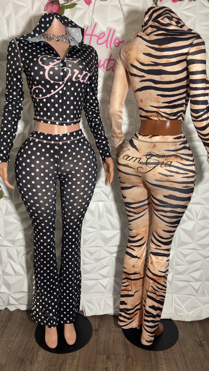 Gigi set (Zebra)