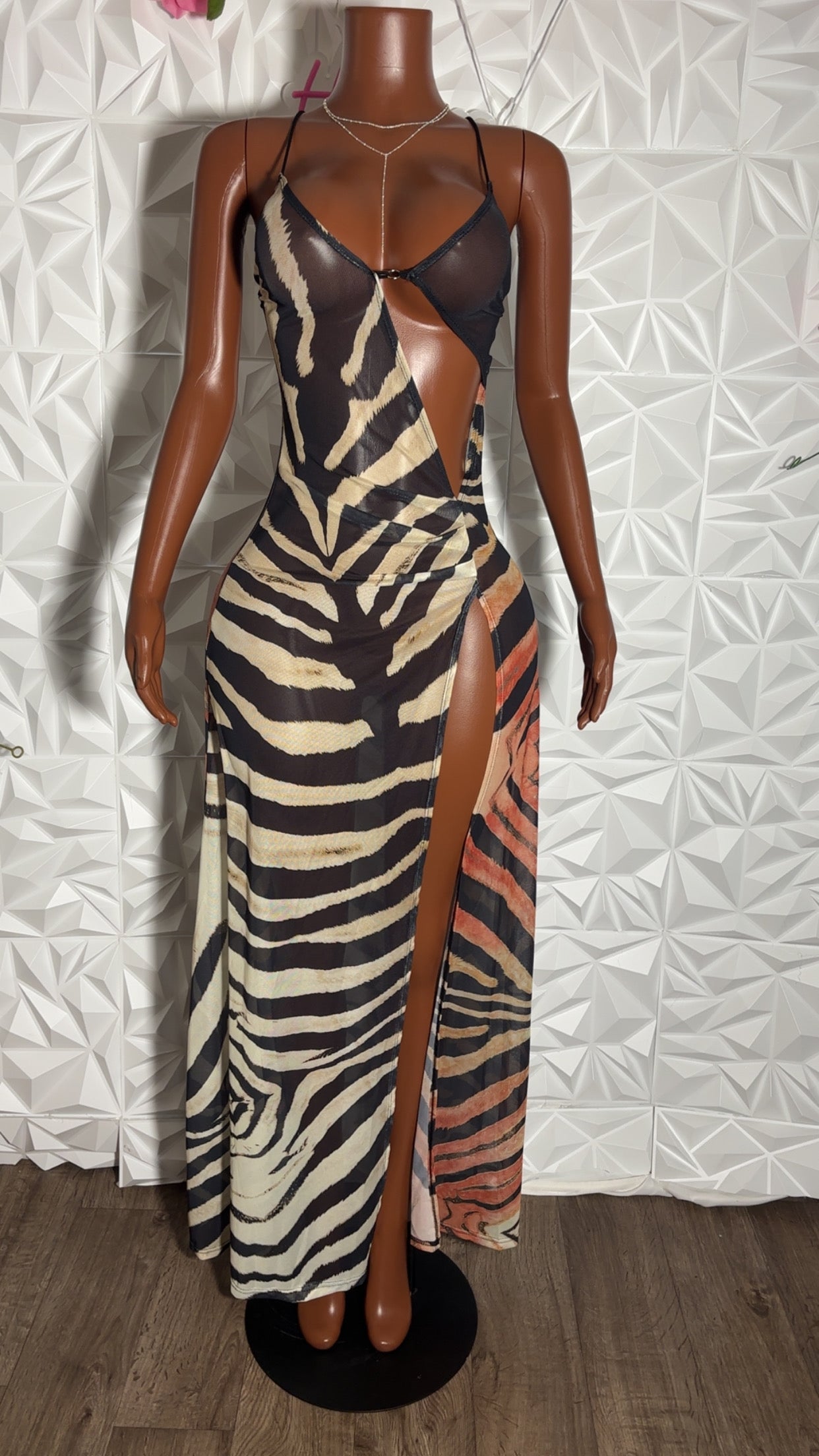 Wild girl mesh dress