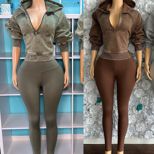 Hoodie and leggings sets