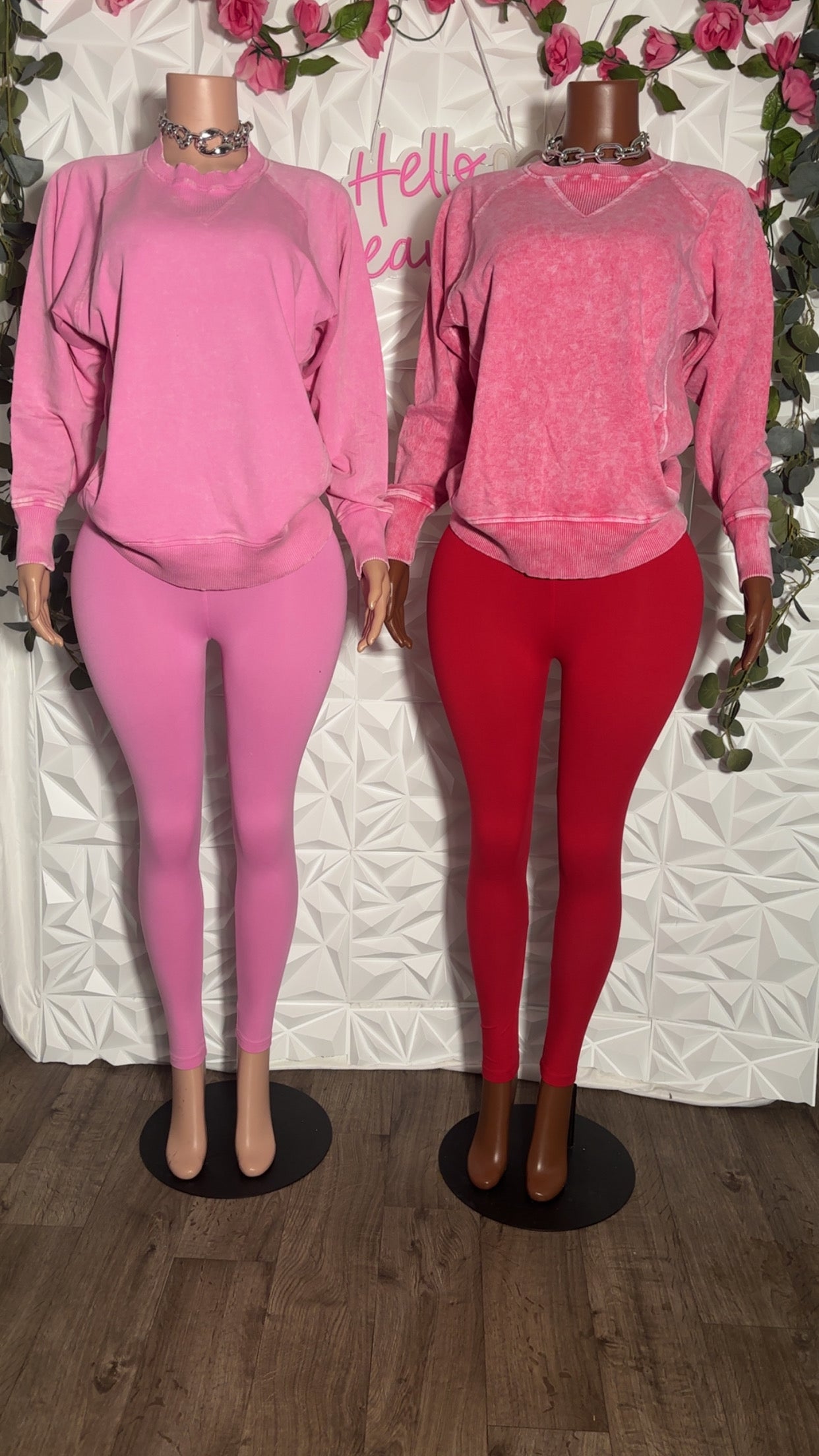 Sweatshirt & legging sets (5 colors)