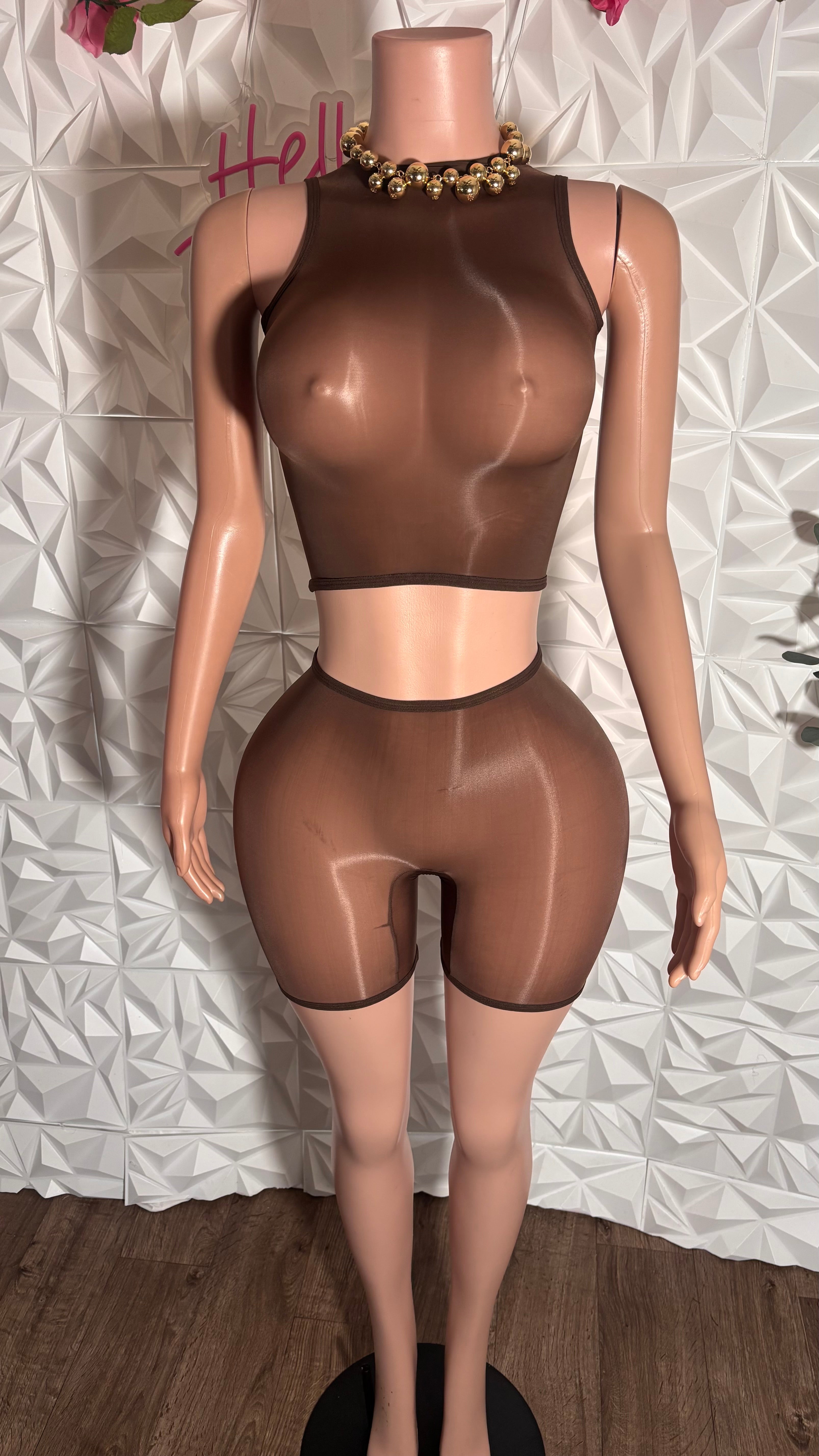 All Out 2 Piece Set(Brown)