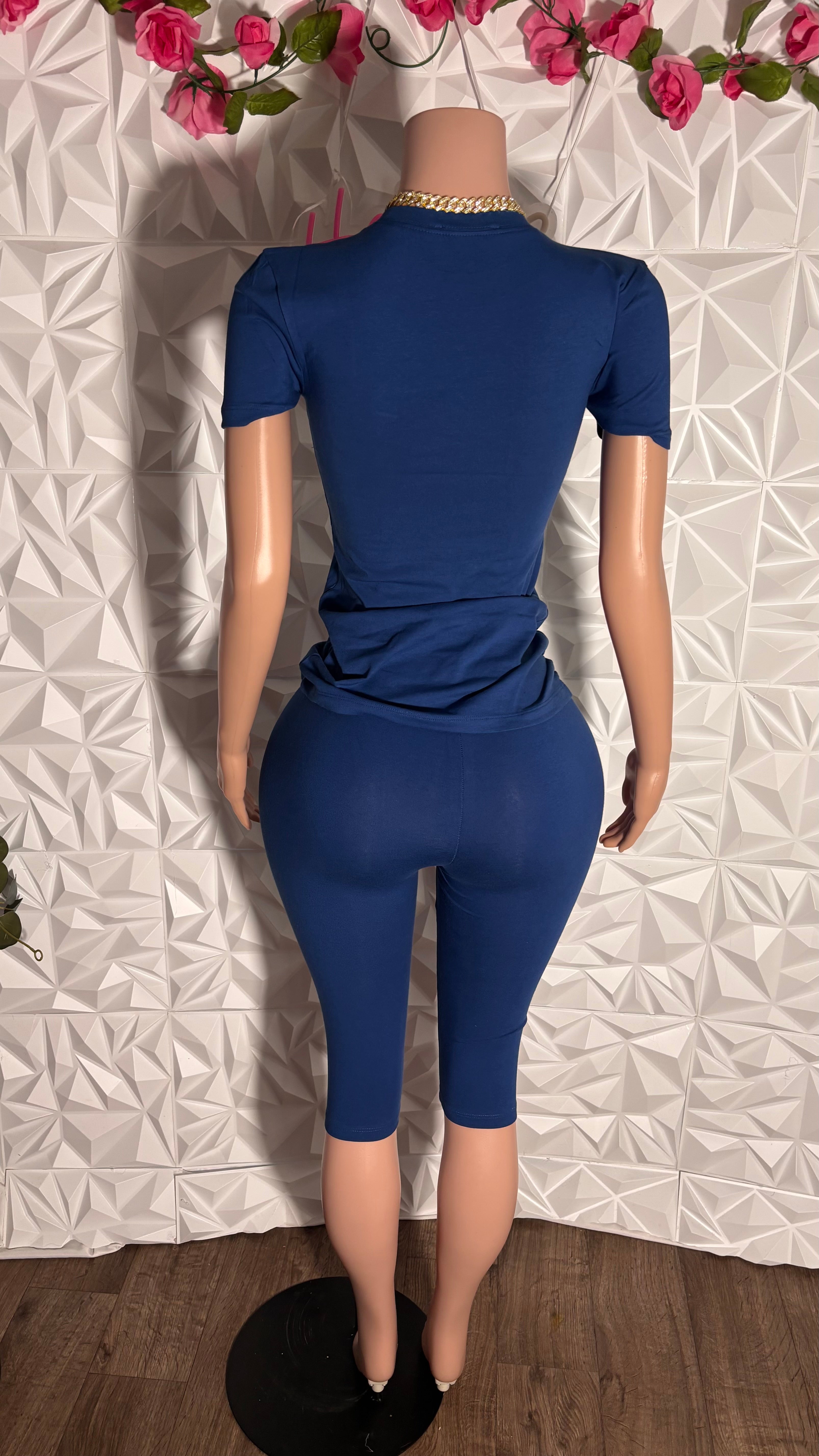 Capri set (navy)